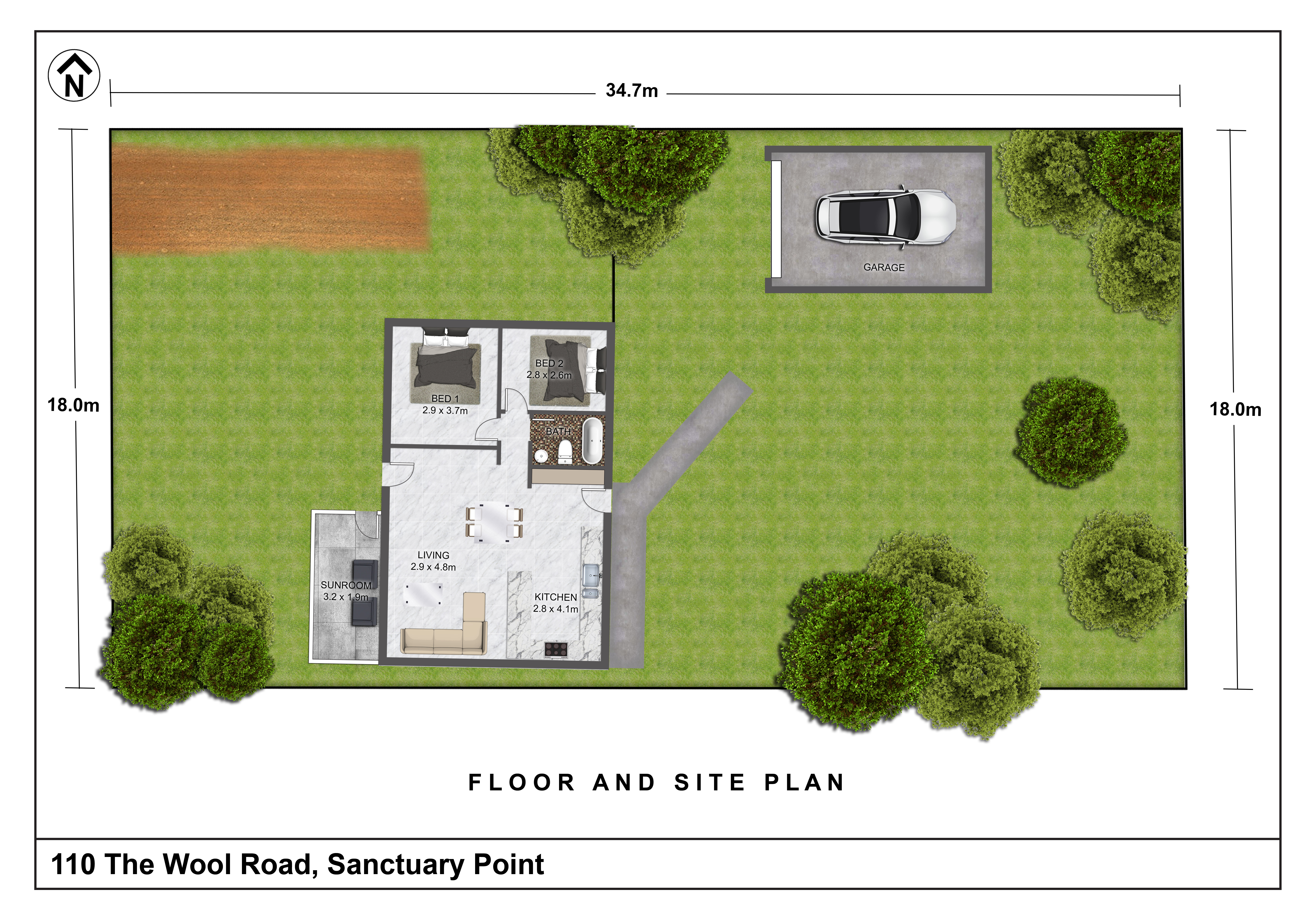 COASTAL WATERS RETIREMENT VILLAGE UNIT 24 110 THE WOOL ROAD, Worrowing Heights, South Coast, 0房, 0浴, House