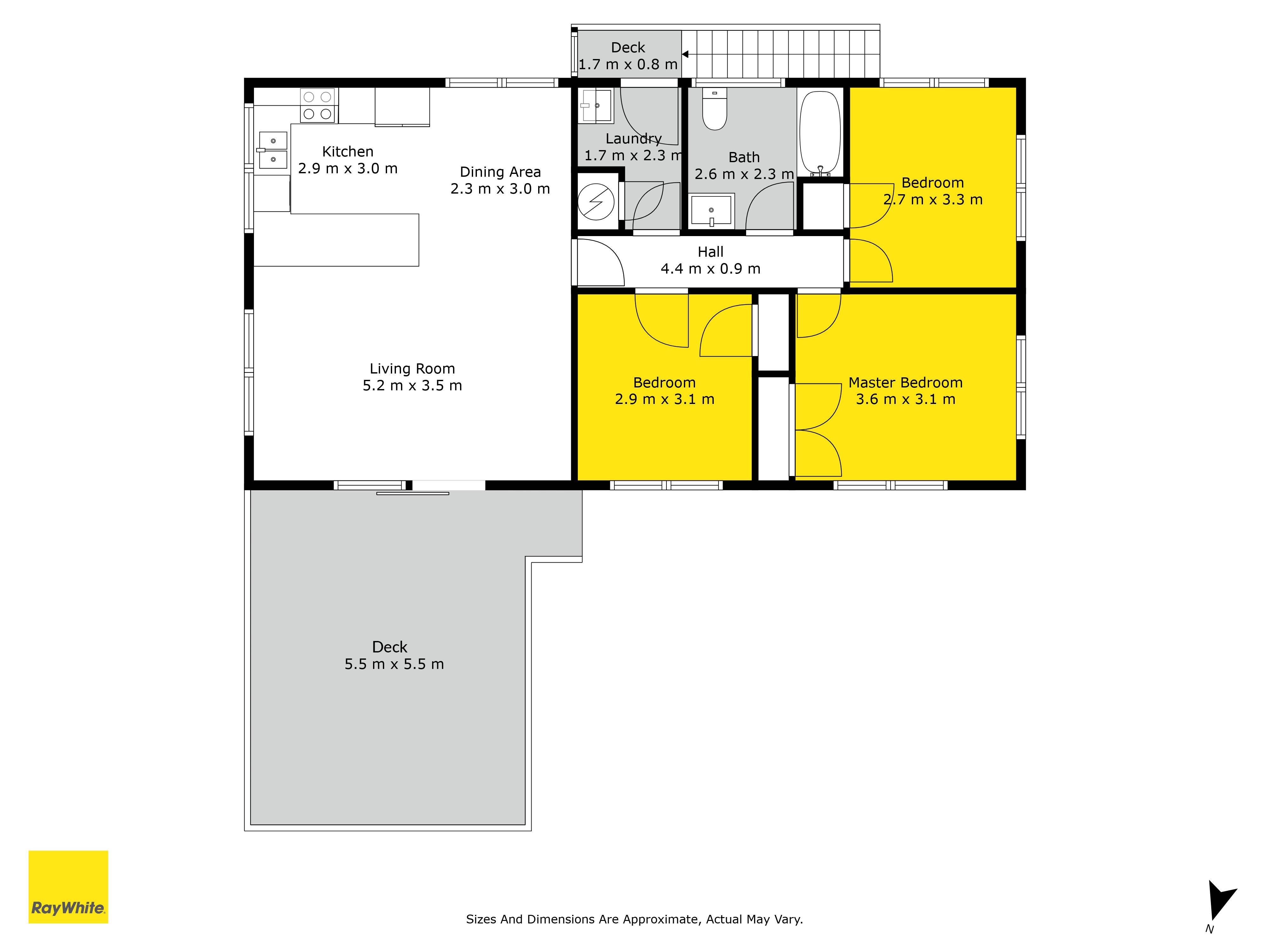 57d Fordham Street, Beach Haven, North Shore City, 3 Bedrooms, 1 Bathrooms, House