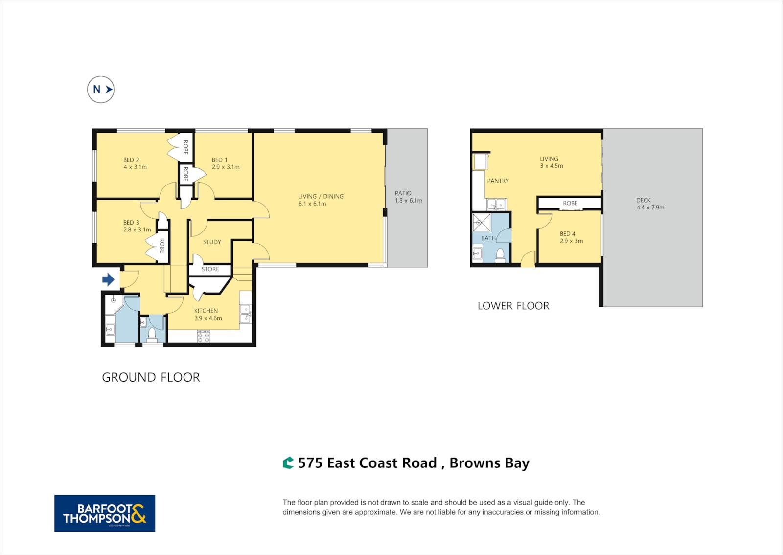 575 East Coast Road, Browns Bay, Auckland - North Shore, 4 Bedrooms, 2 Bathrooms, House