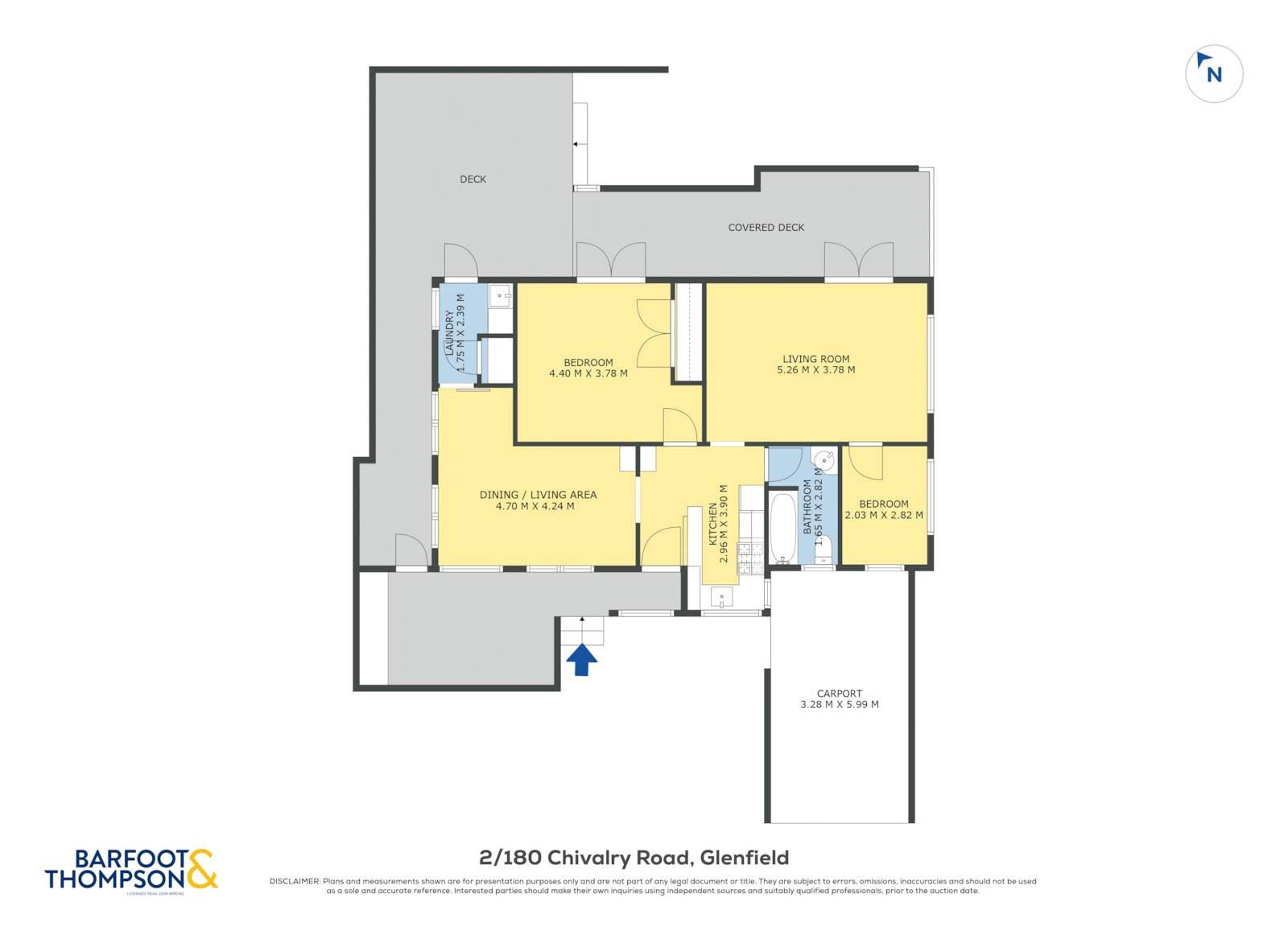 2/180 Chivalry Road, Glenfield, North Shore City, 2部屋, 1バスルーム, House