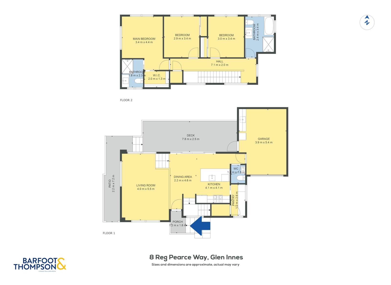 8 Reg Pearce Way, Glen Innes, Auckland City, 3房, 0浴, House