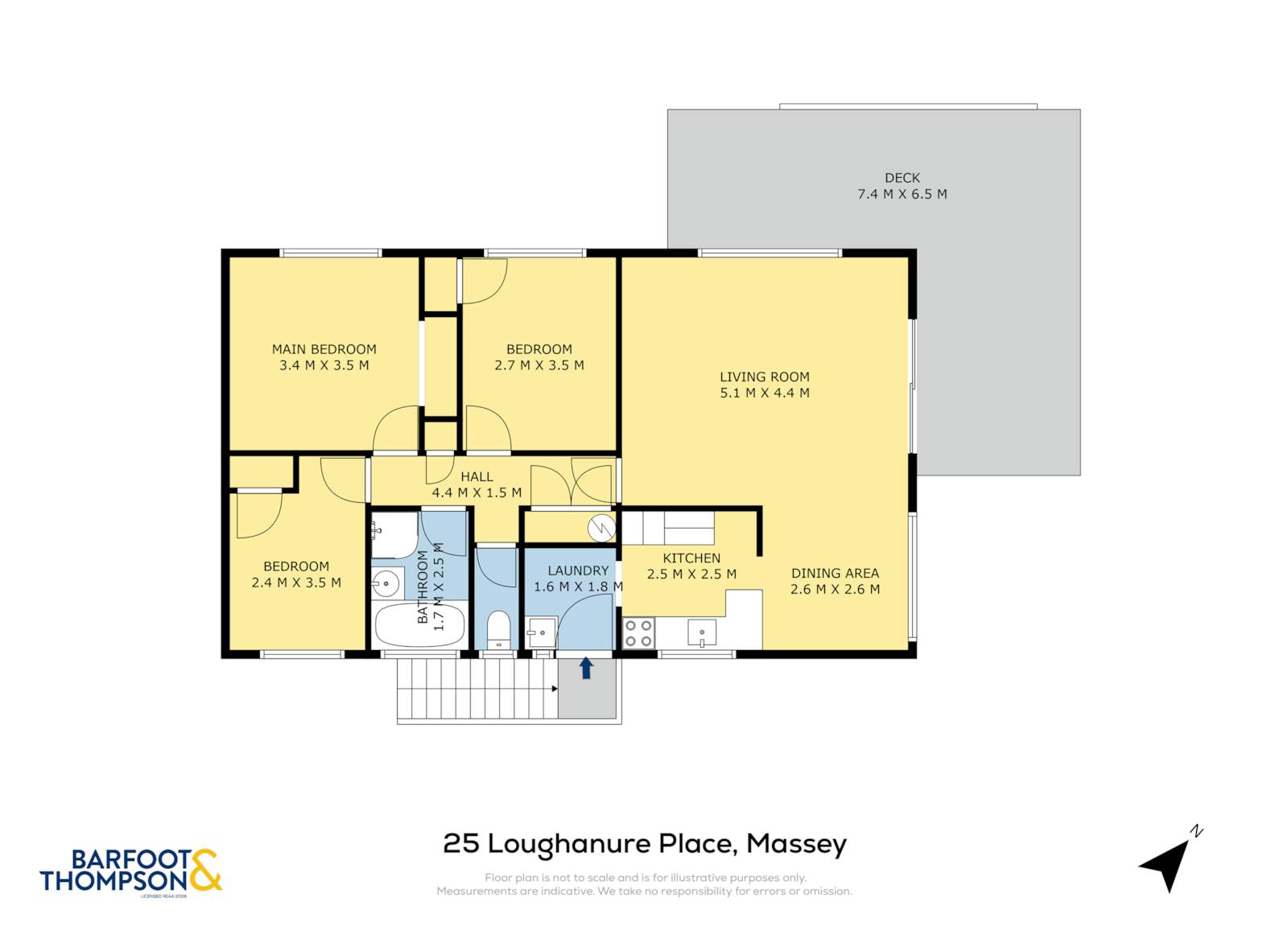 25 Loughanure Place, Massey, Waitakere City, 3 ਕਮਰੇ, 1 ਬਾਥਰੂਮ, House