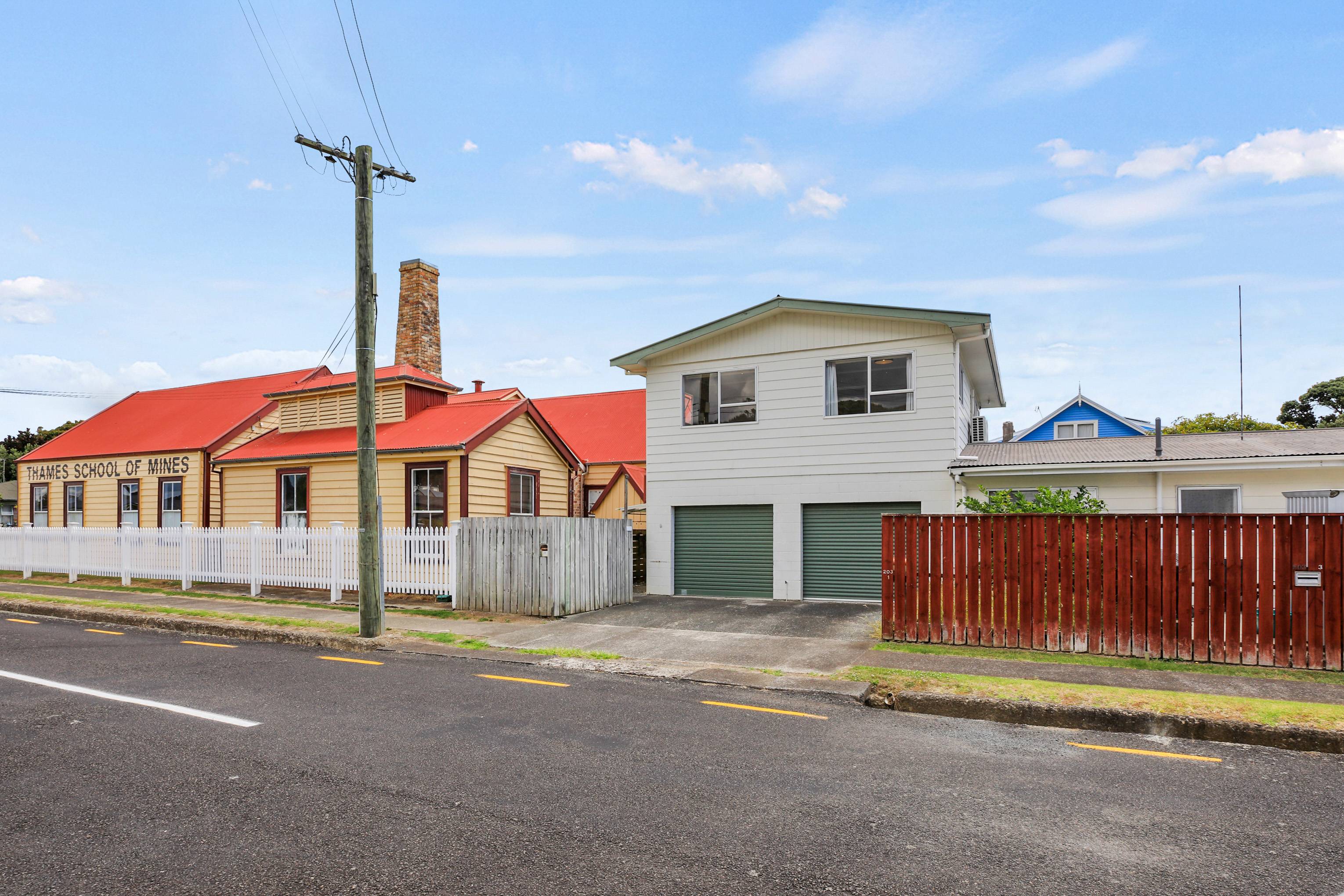 203c Davy Street, Thames, Thames-Coromandel, 2 ਕਮਰੇ, 1 ਬਾਥਰੂਮ, House