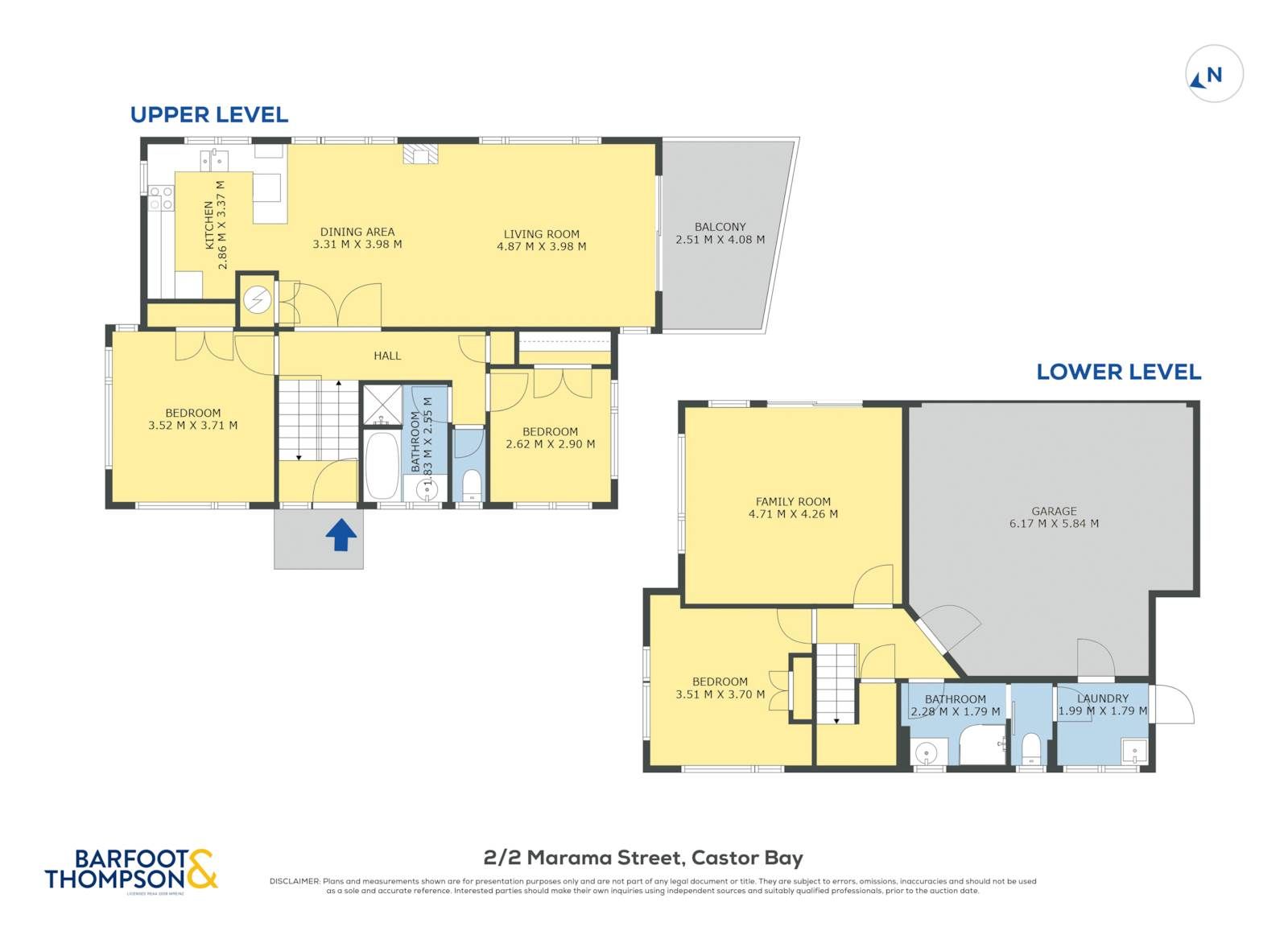 2/2 Marama Street, Castor Bay, Auckland - North Shore, 3房, 0浴, House