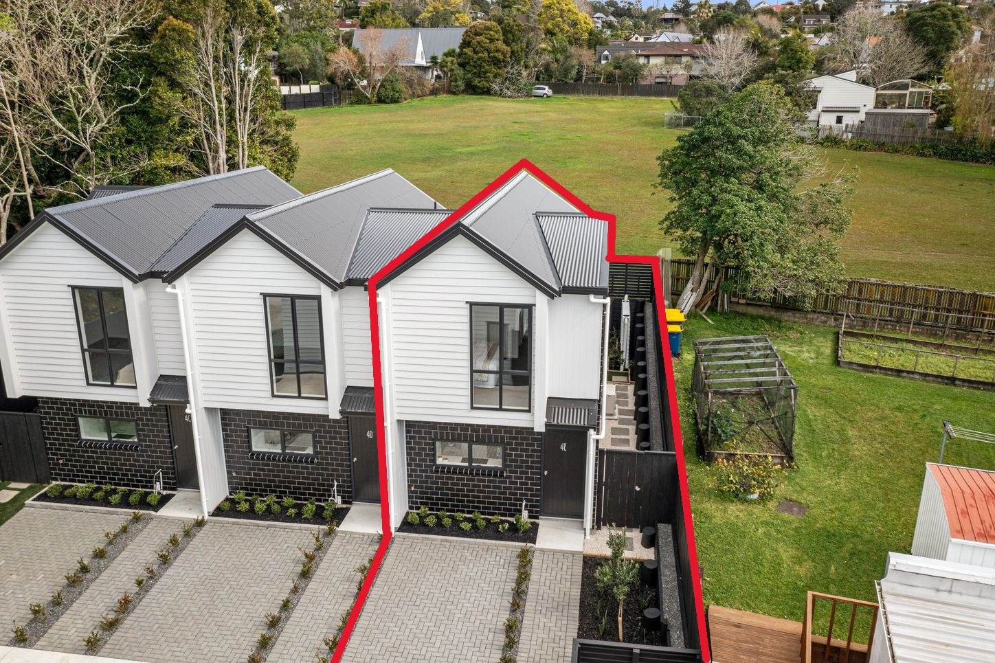 4e Weetman Drive, Browns Bay, North Shore City, 2 ਕਮਰੇ, 2 ਬਾਥਰੂਮ, Townhouse