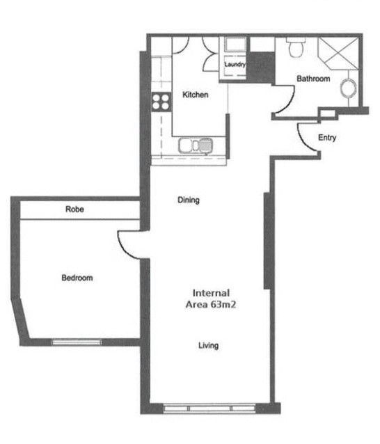 UNIT 1304 5 HOSKING PL, Sydney, Sydney CBD, 0 ห้องนอน, 0 ห้องน้ำ, Unit