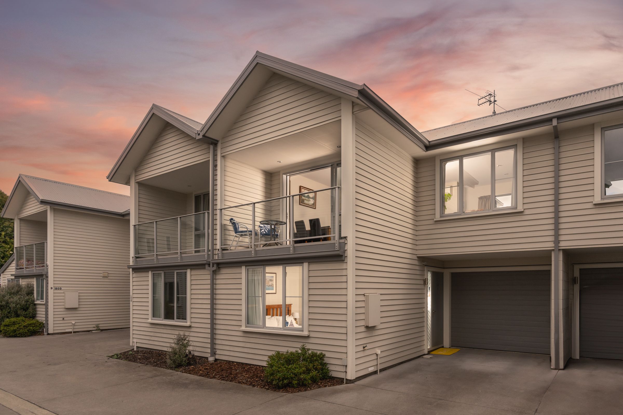 180b Milton Street, Sydenham, Christchurch, 2部屋, 2バスルーム, Townhouse