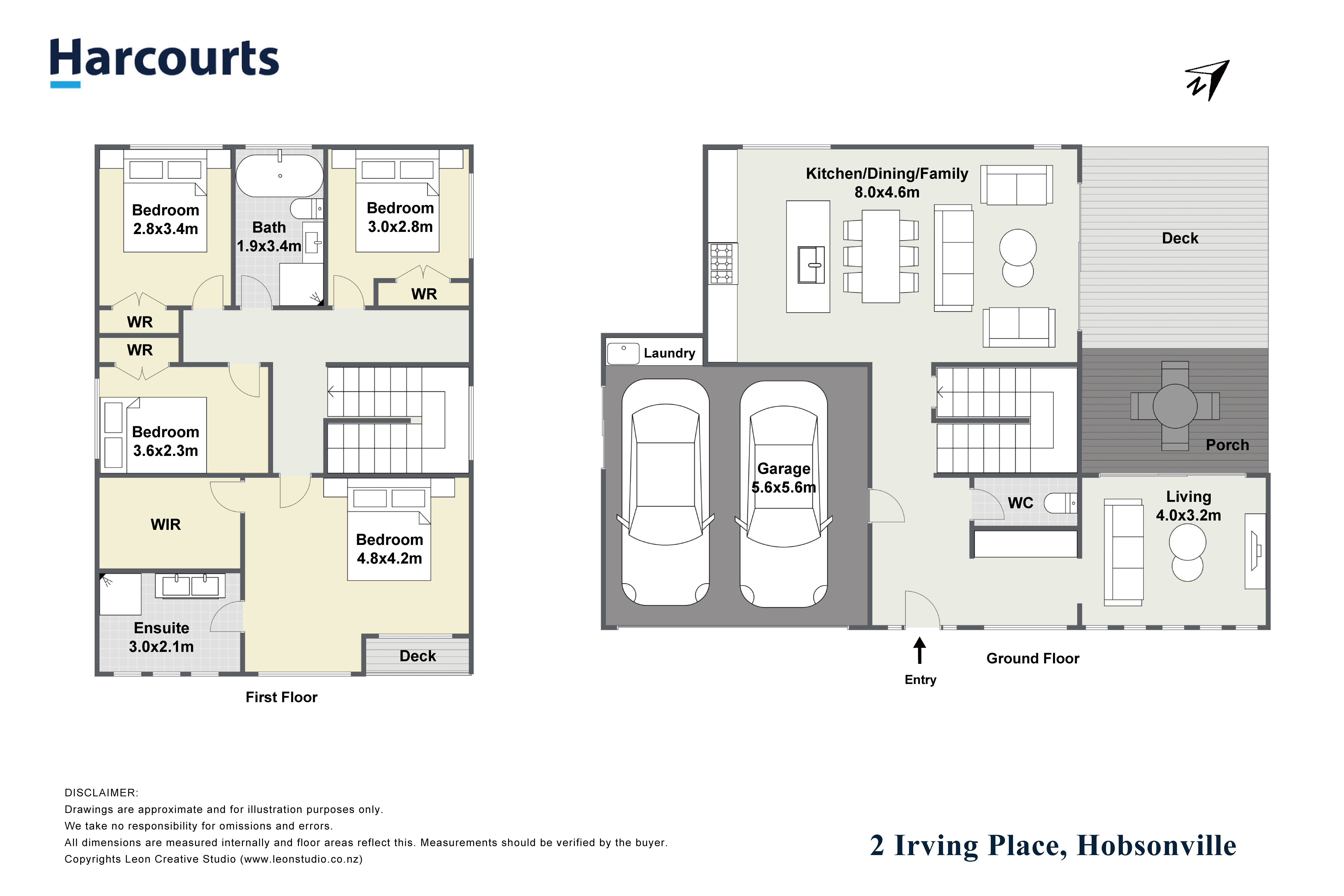 2 Irving Place, Hobsonville, Waitakere City, 4 Bedrooms, 2 Bathrooms, House