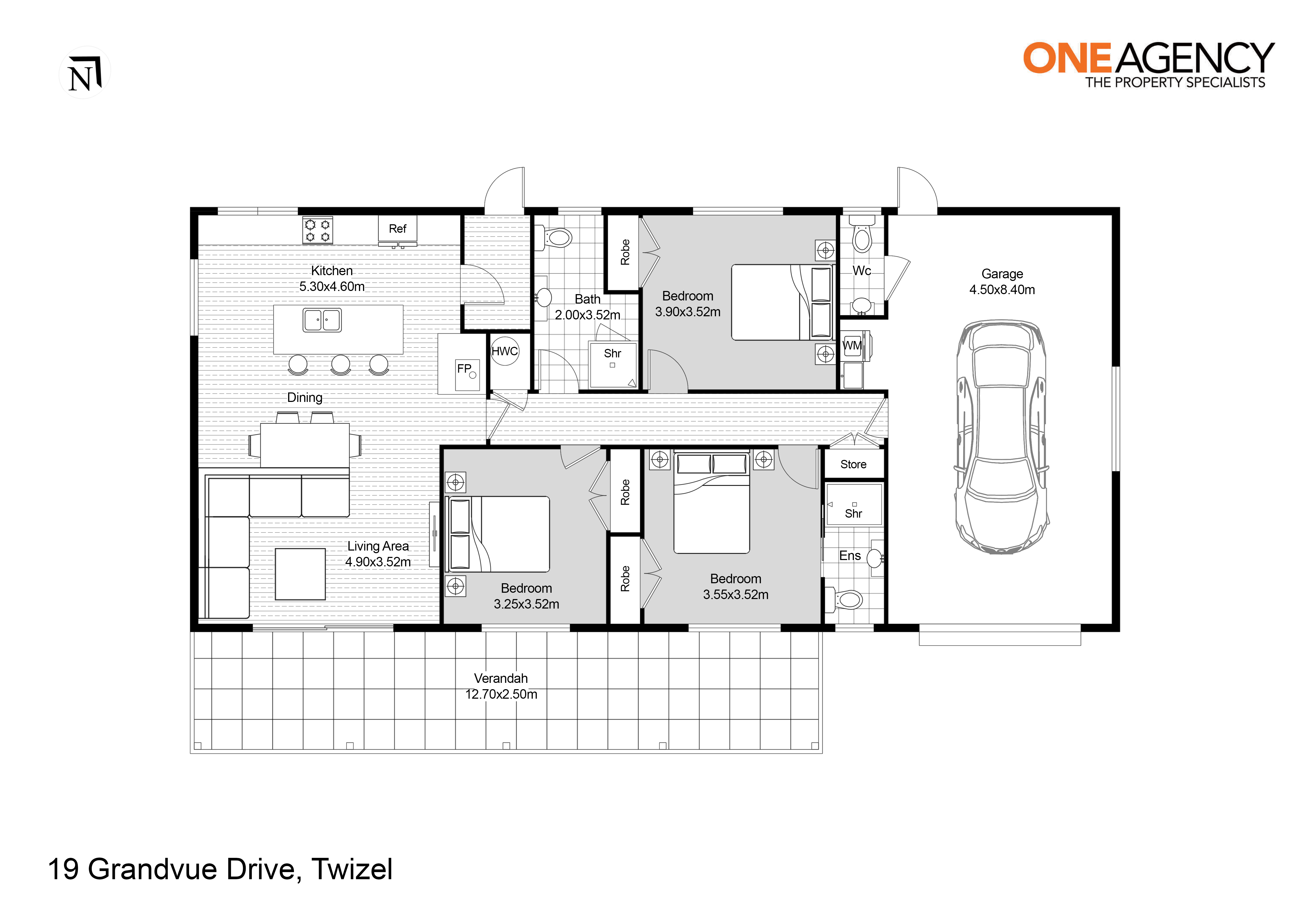 19 Grandvue Drive, Twizel, Mackenzie, 3房, 2浴, House