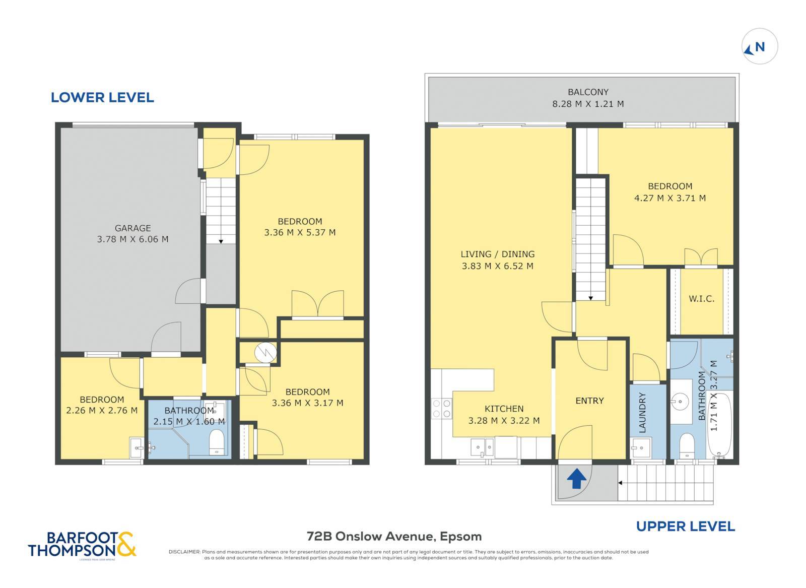72b Onslow Avenue, Epsom, Auckland City, 4房, 2浴, House