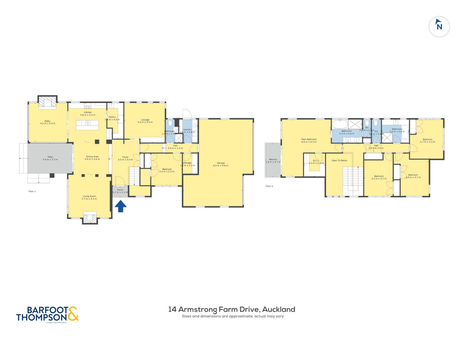 14 Armstrong Farm Drive, East Tamaki Heights, Manukau City, 5房, 3浴, House