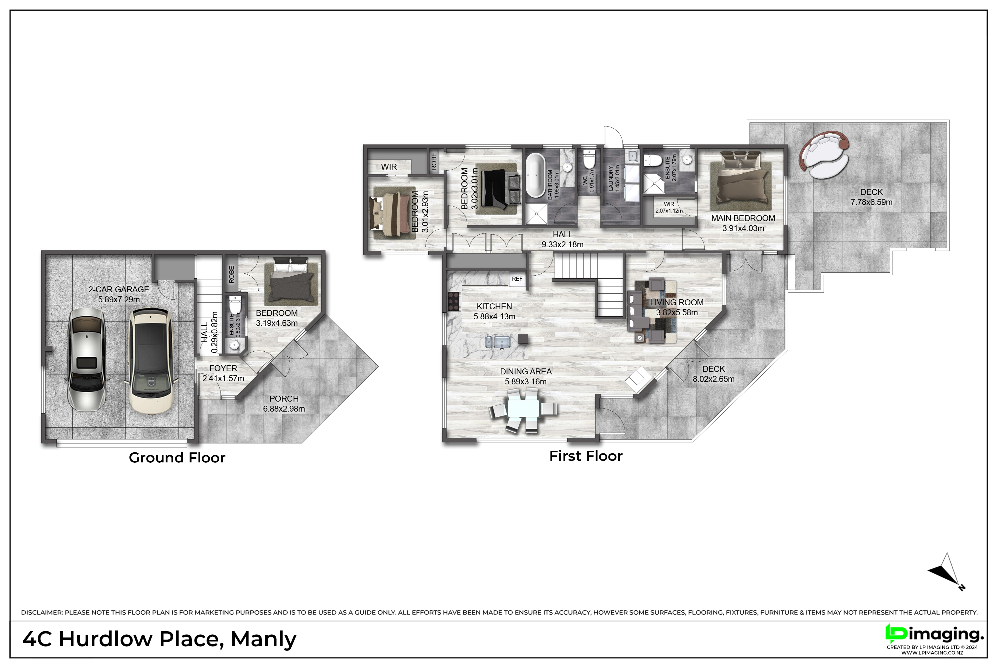 4c Hurdlow Place, Manly, Rodney, 4房, 2浴, House
