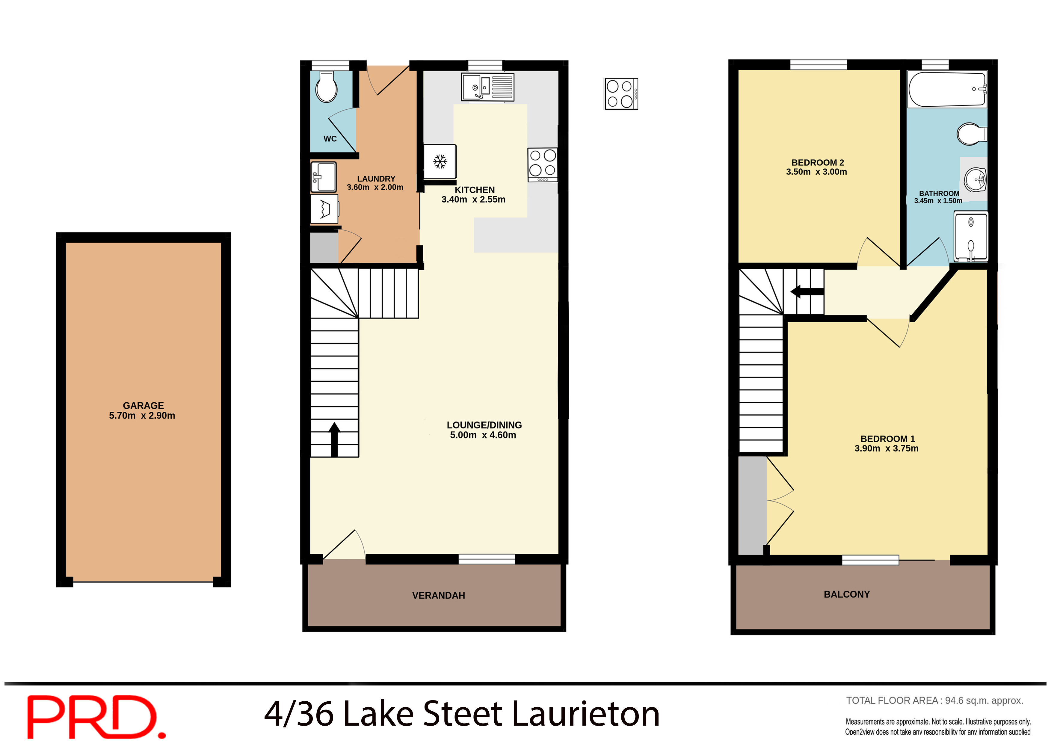 UNIT 4 36 LAKE ST, Laurieton, North Coast, 0房, 0浴, Townhouse