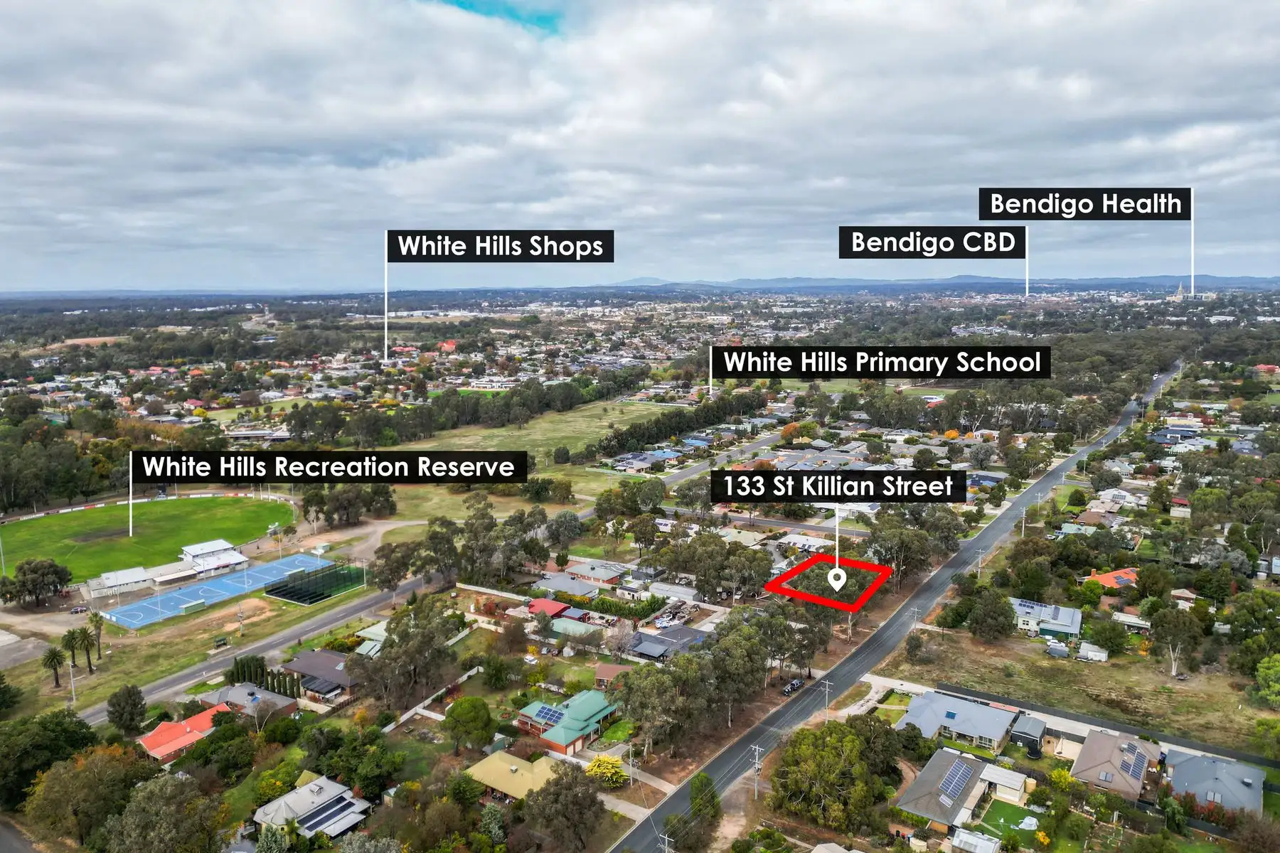 133 ST KILLIAN ST, White Hills, Bendigo, 0 Kuwarto, 0 Banyo, Section