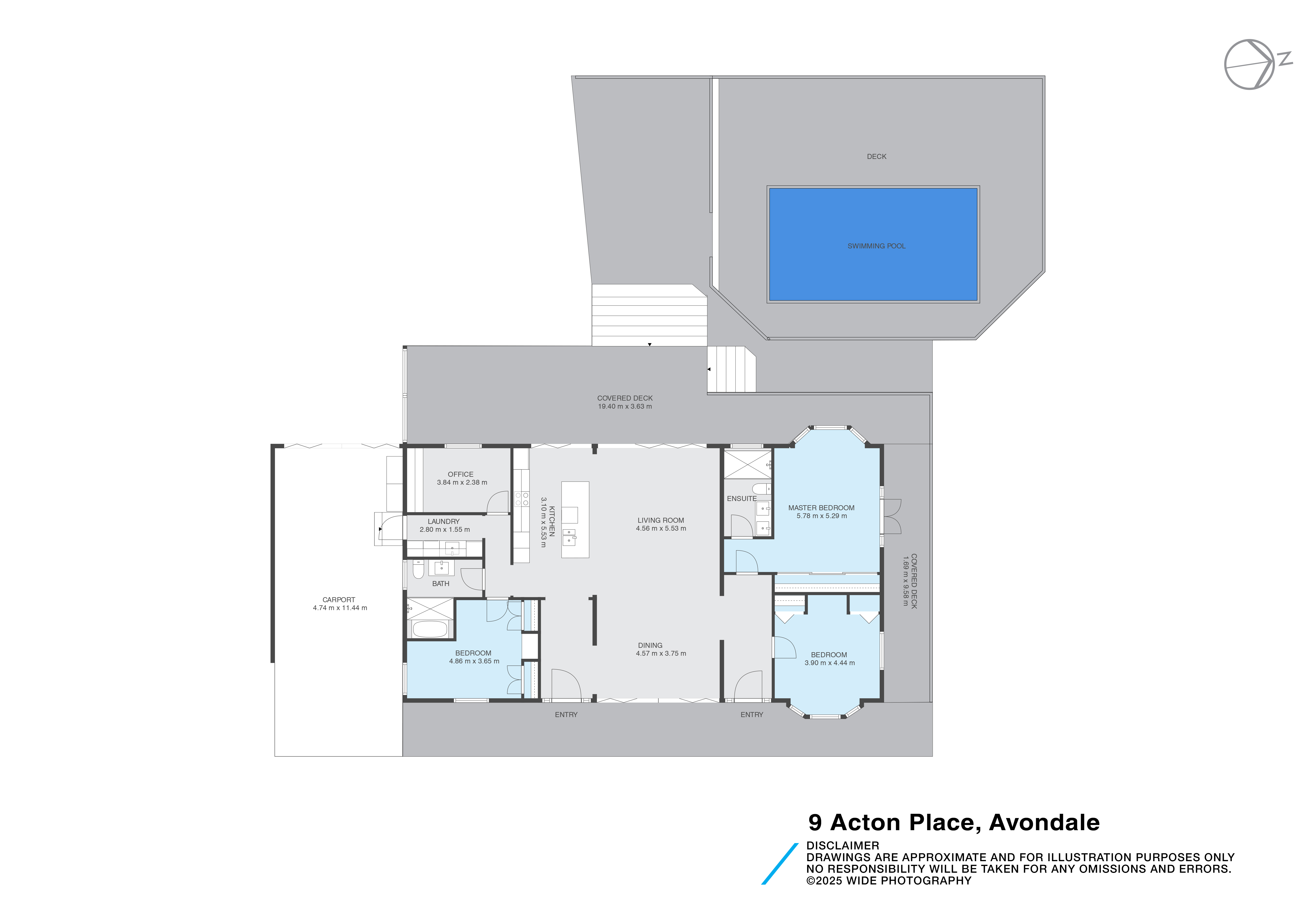 9 Acton Place, Avondale, Auckland City, 4 રૂમ, 2 બાથરૂમ, House