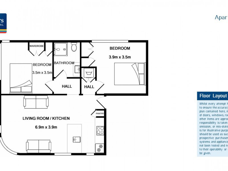 5/39ff View Street, Dunedin Central, Dunedin City, 2房, 1浴