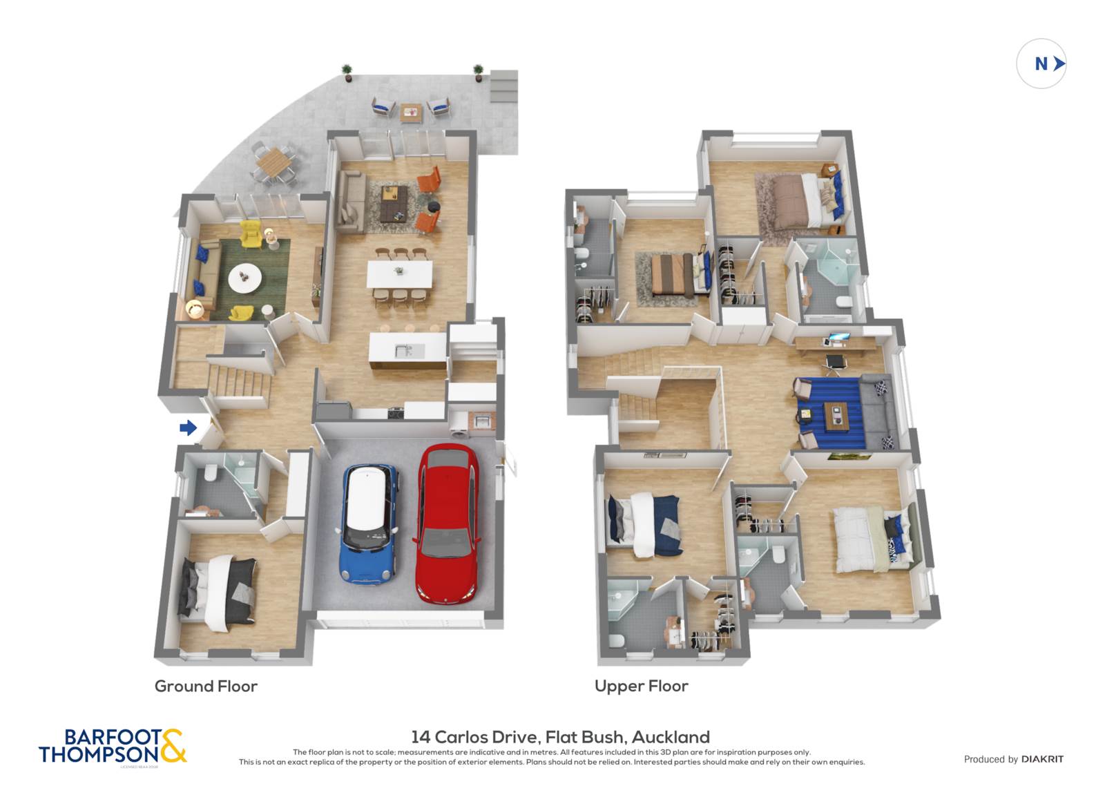 14 Carlos Drive, Flat Bush, Manukau City, 5房, 5浴, House