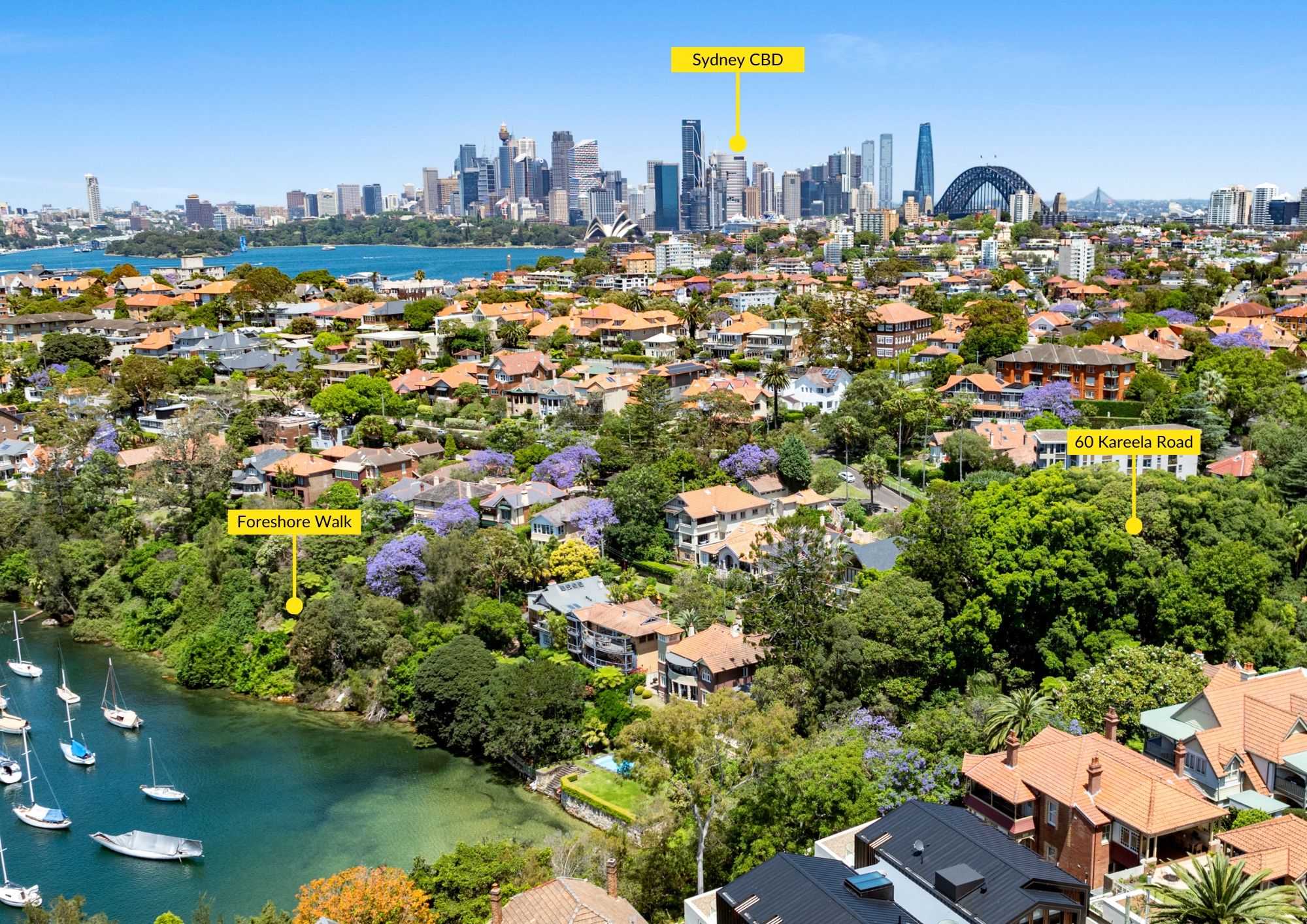 60 KAREELA RD, Cremorne Point, Lower North Shore, 0房, 0浴, Section