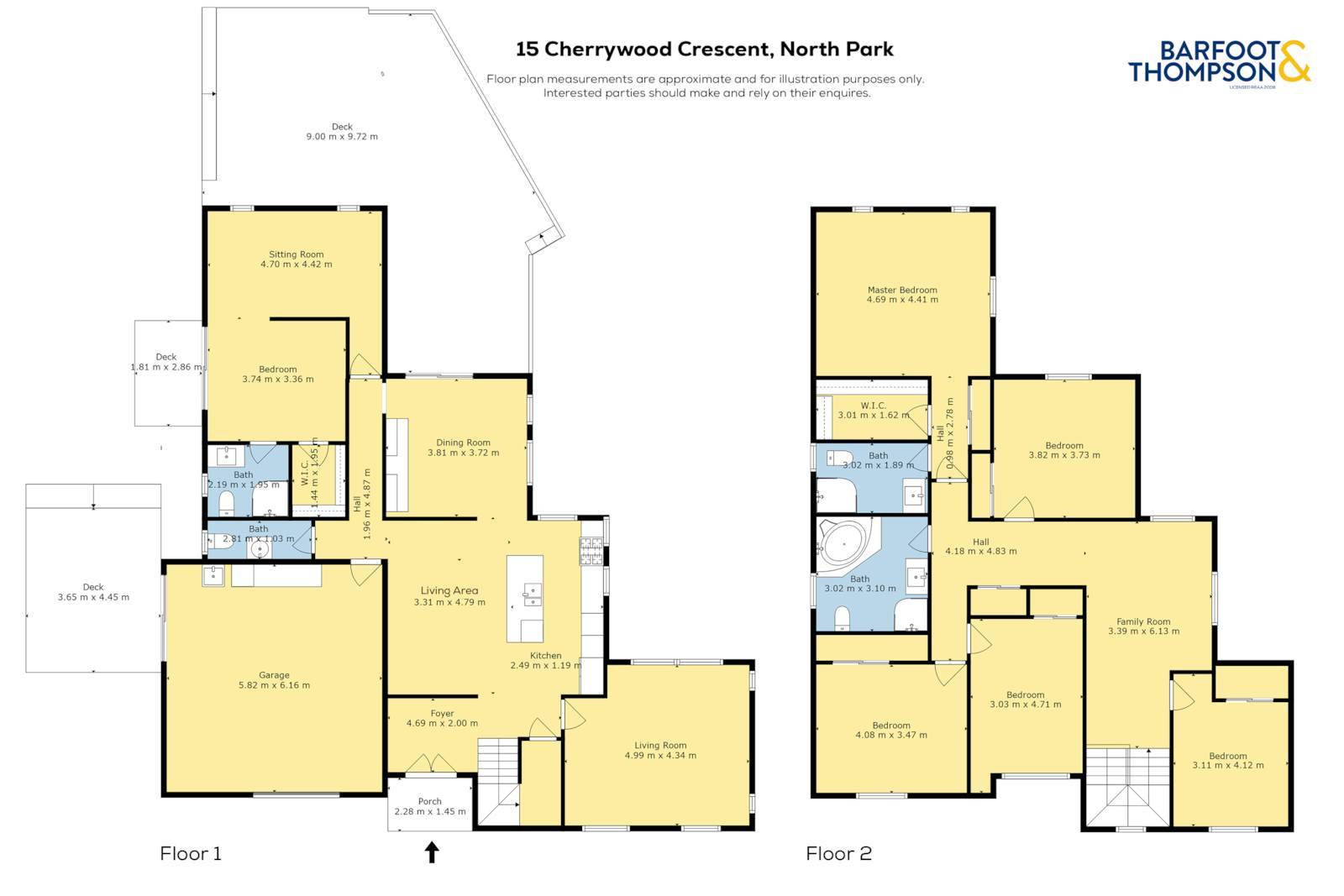 15 Cherrywood Crescent, Northpark, Manukau City, 6 chambres, 0 salles de bain, House