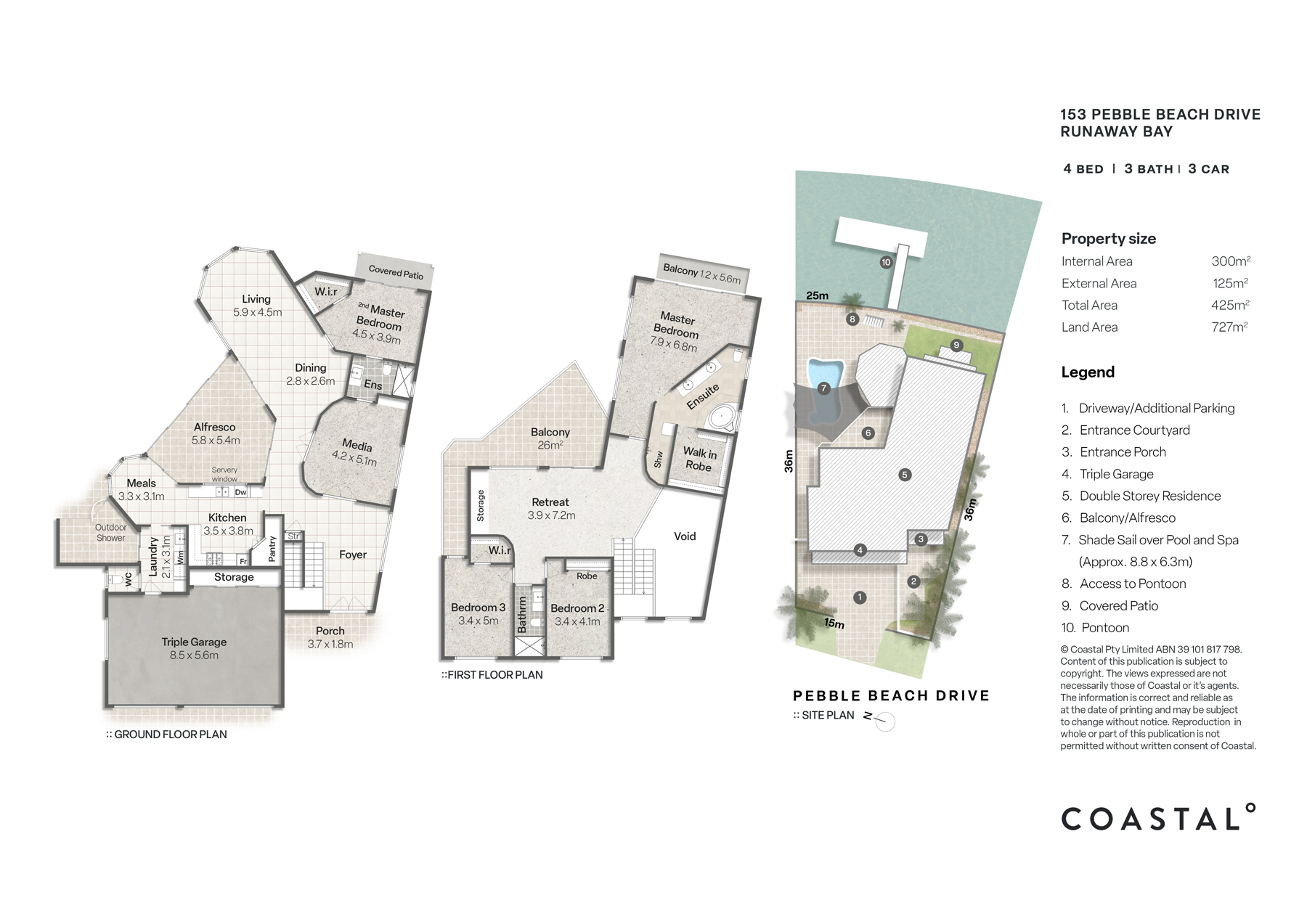 153 PEBBLE BEACH DR, Runaway Bay, Gold Coast, 0 chambres, 0 salles de bain, House