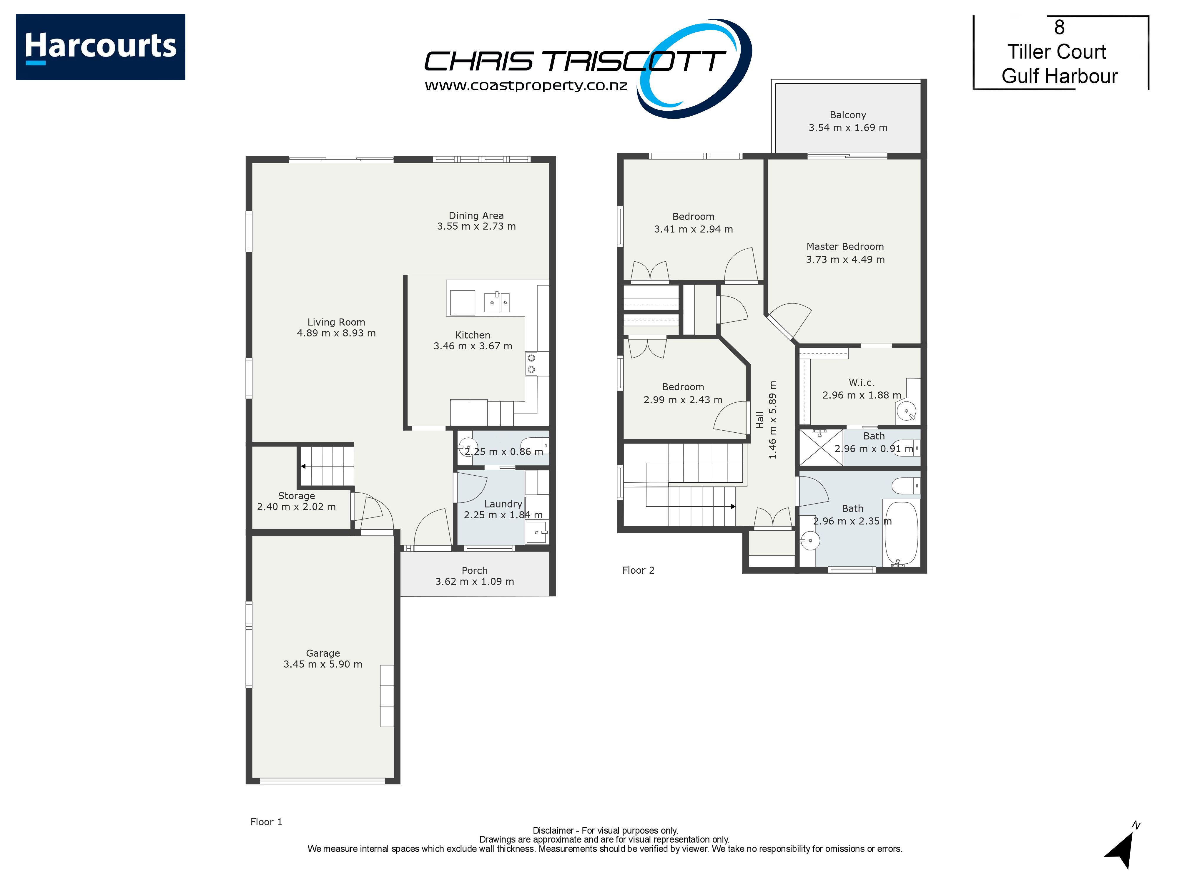 8 Tiller Court, Gulf Harbour, Auckland - Rodney, 3房, 2浴, House