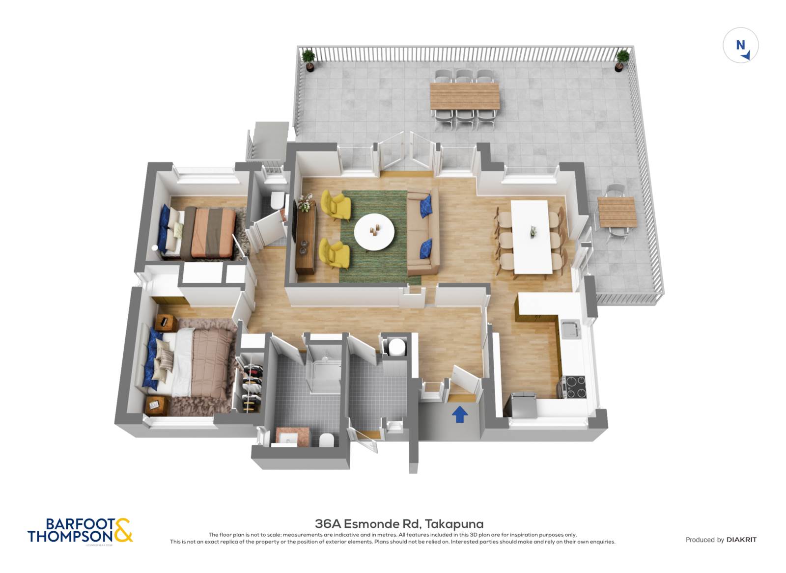 36a Esmonde Road, Takapuna, North Shore City, 2 chambres, 4 salles de bain, House