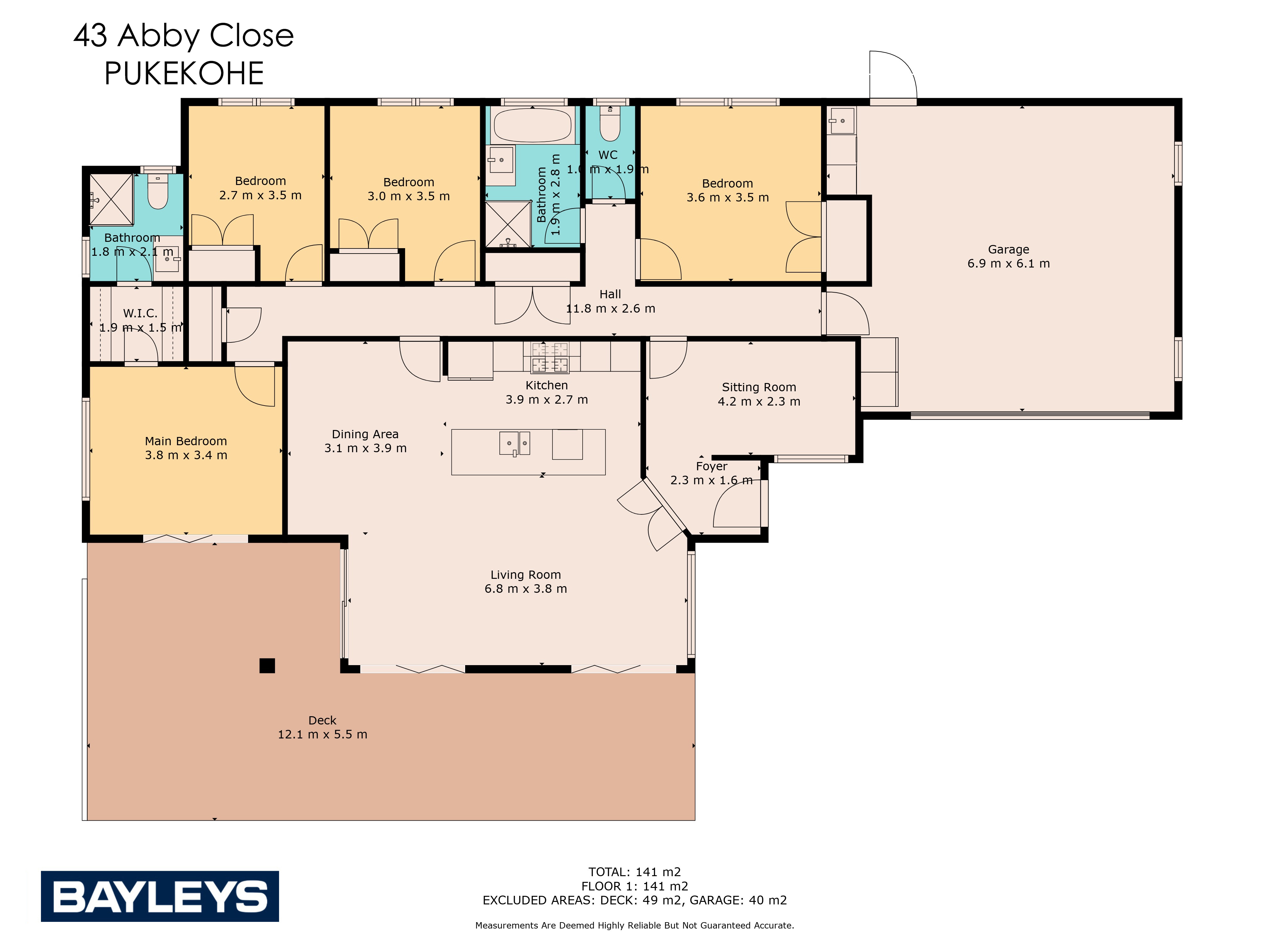 43 Abby Close, Pukekohe, Franklin, 4 Bedrooms, 2 Bathrooms, House