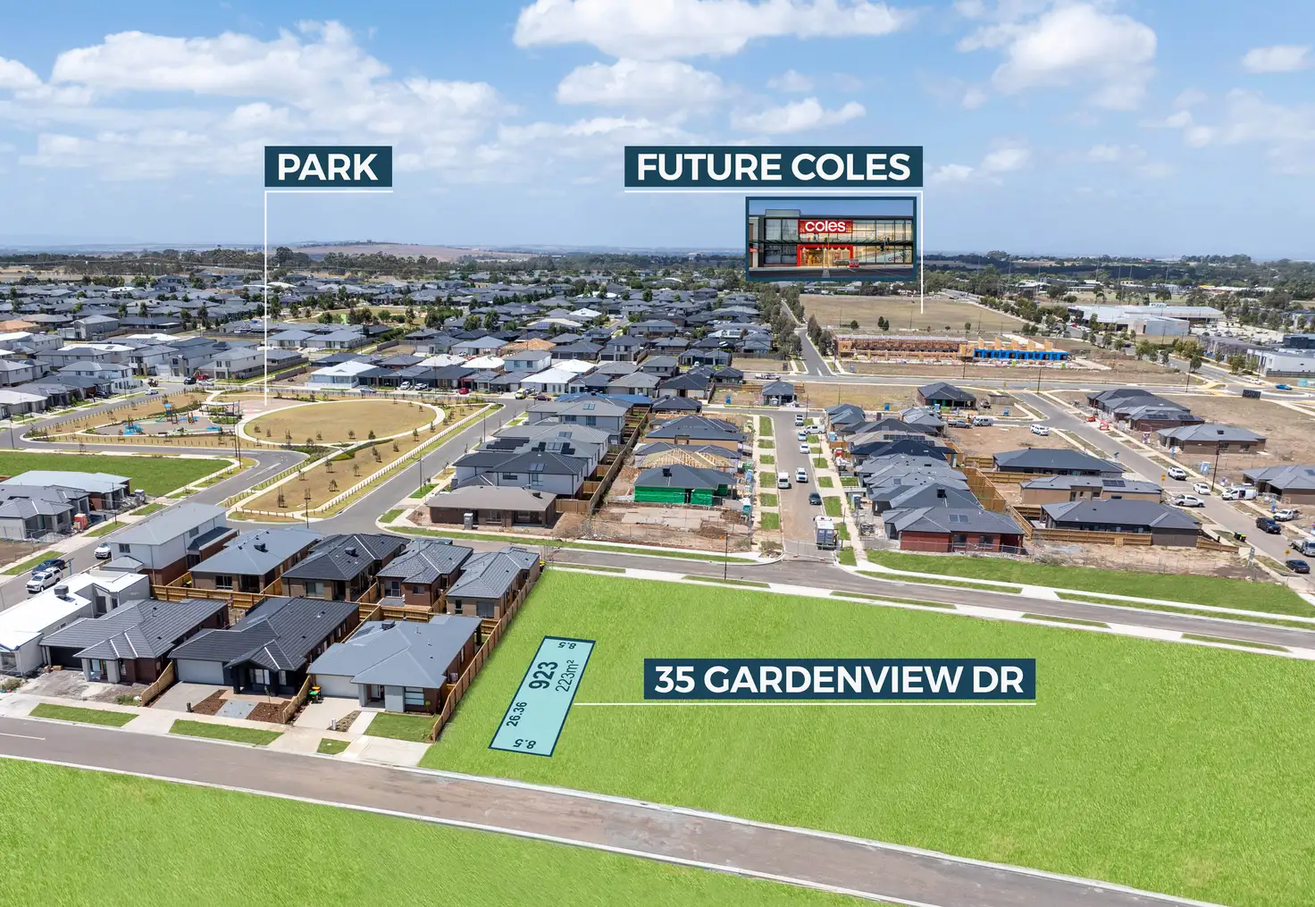 35 GARDENVIEW DR, Diggers Rest, North West Melbourne, 0 ਕਮਰੇ, 0 ਬਾਥਰੂਮ, Section