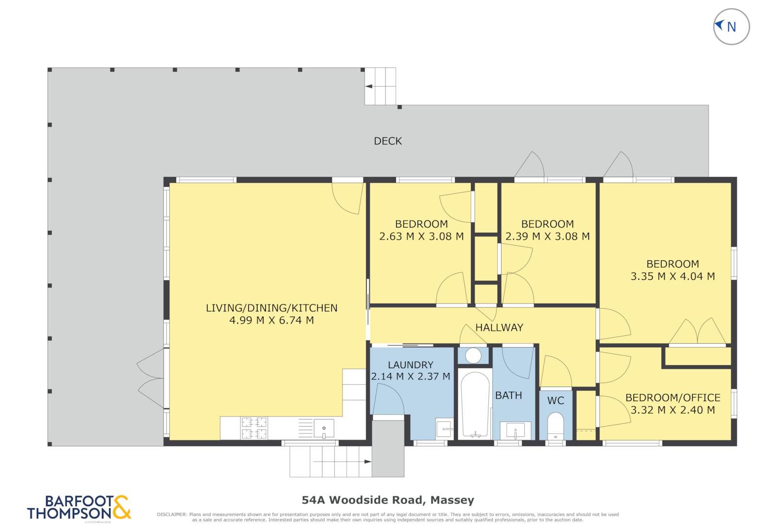 54a Woodside Road, Massey, Auckland - Waitakere, 4房, 0浴, House