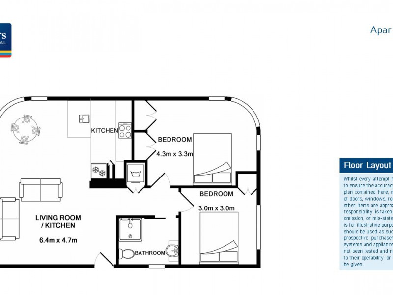 4/39ff View Street, Dunedin Central, Dunedin City, 2 ਕਮਰੇ, 1 ਬਾਥਰੂਮ