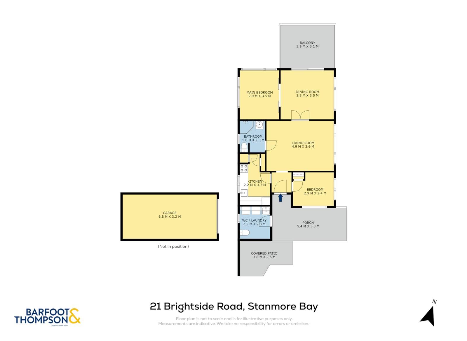 21 Brightside Road, Stanmore Bay, Auckland - Rodney, 2房, 1浴, House