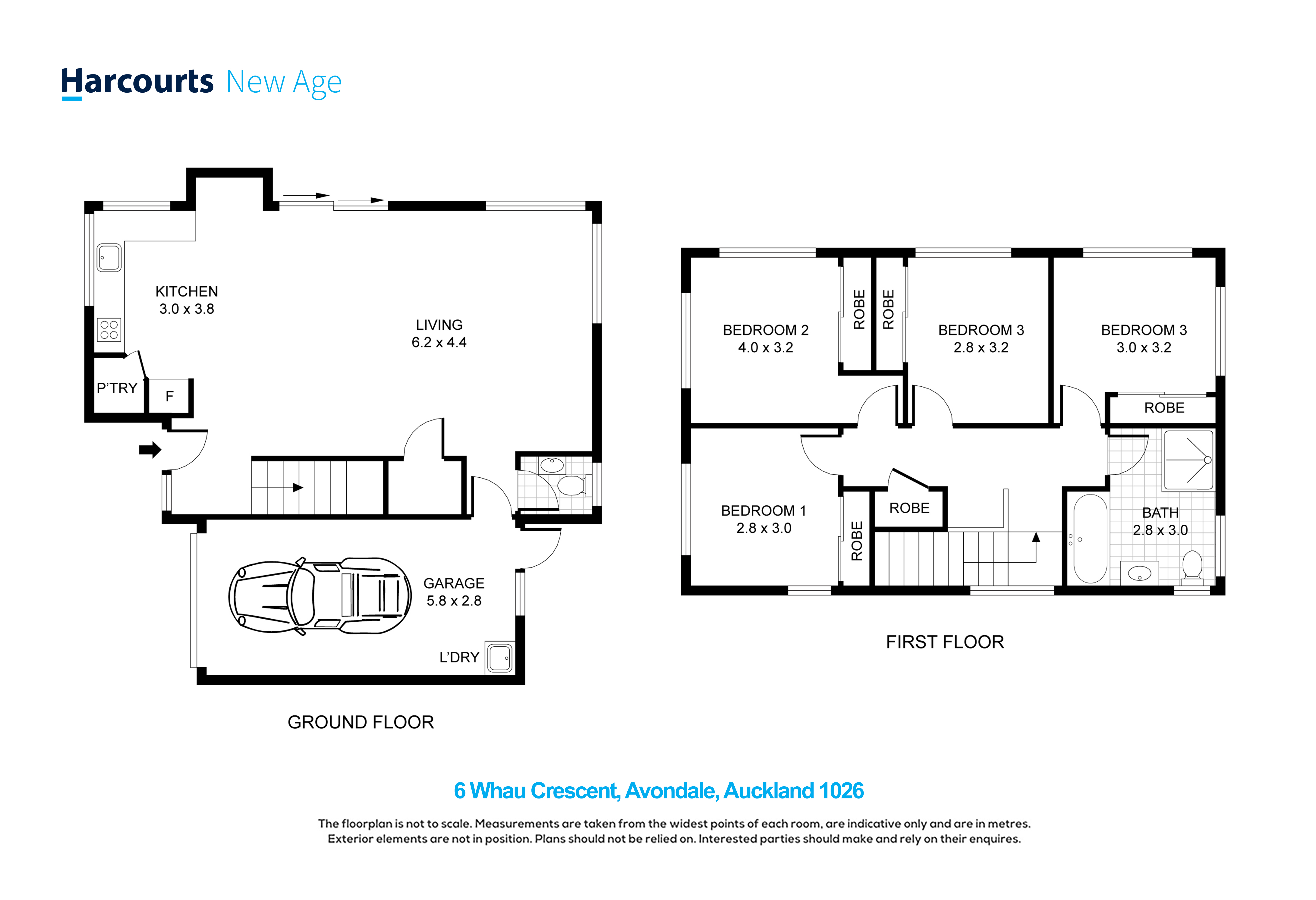 6 Whau Crescent, Avondale, Auckland City, 4 침실, 2 욕실, House