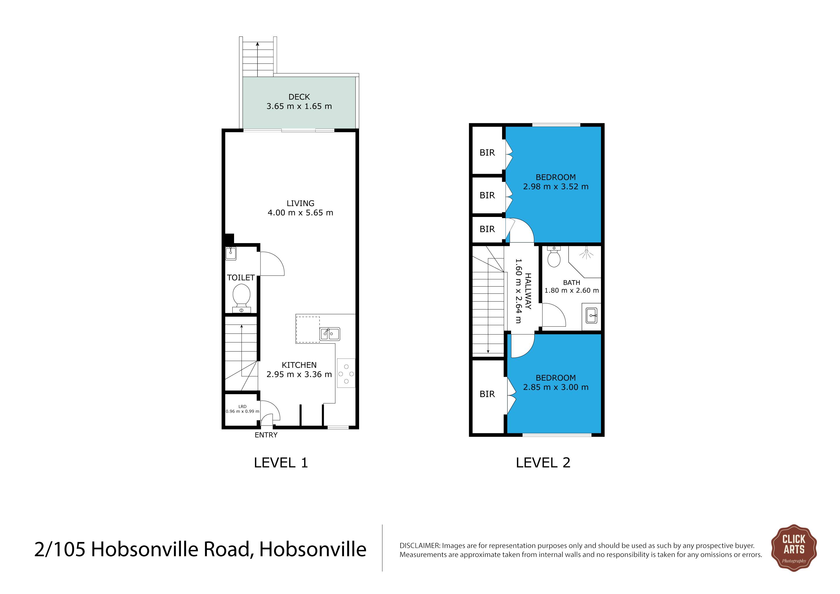 2/105 Hobsonville Road, West Harbour, Auckland - Waitakere, 2房, 1浴, Townhouse