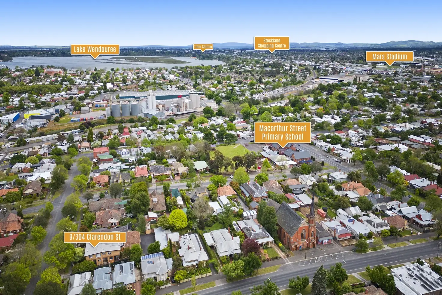 UNIT 9 304 CLARENDON ST, Soldiers Hill, Ballarat, 0 غرف, 0 حمامات, Unit