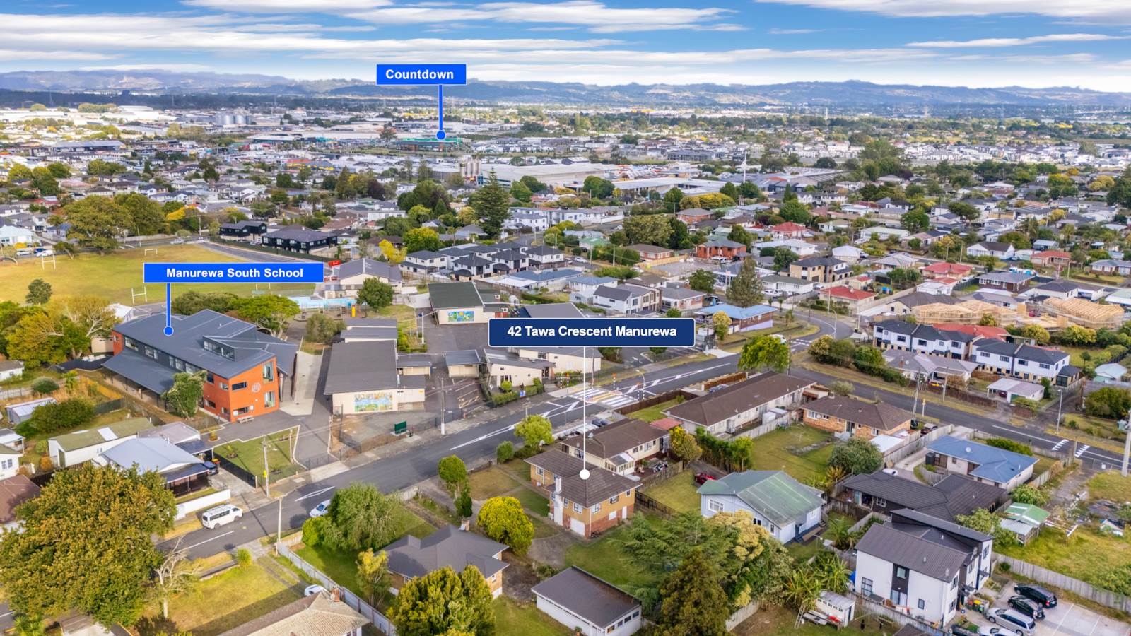 42 Tawa Crescent, Manurewa, Manukau City, 3 Bedrooms, 1 Bathrooms, House