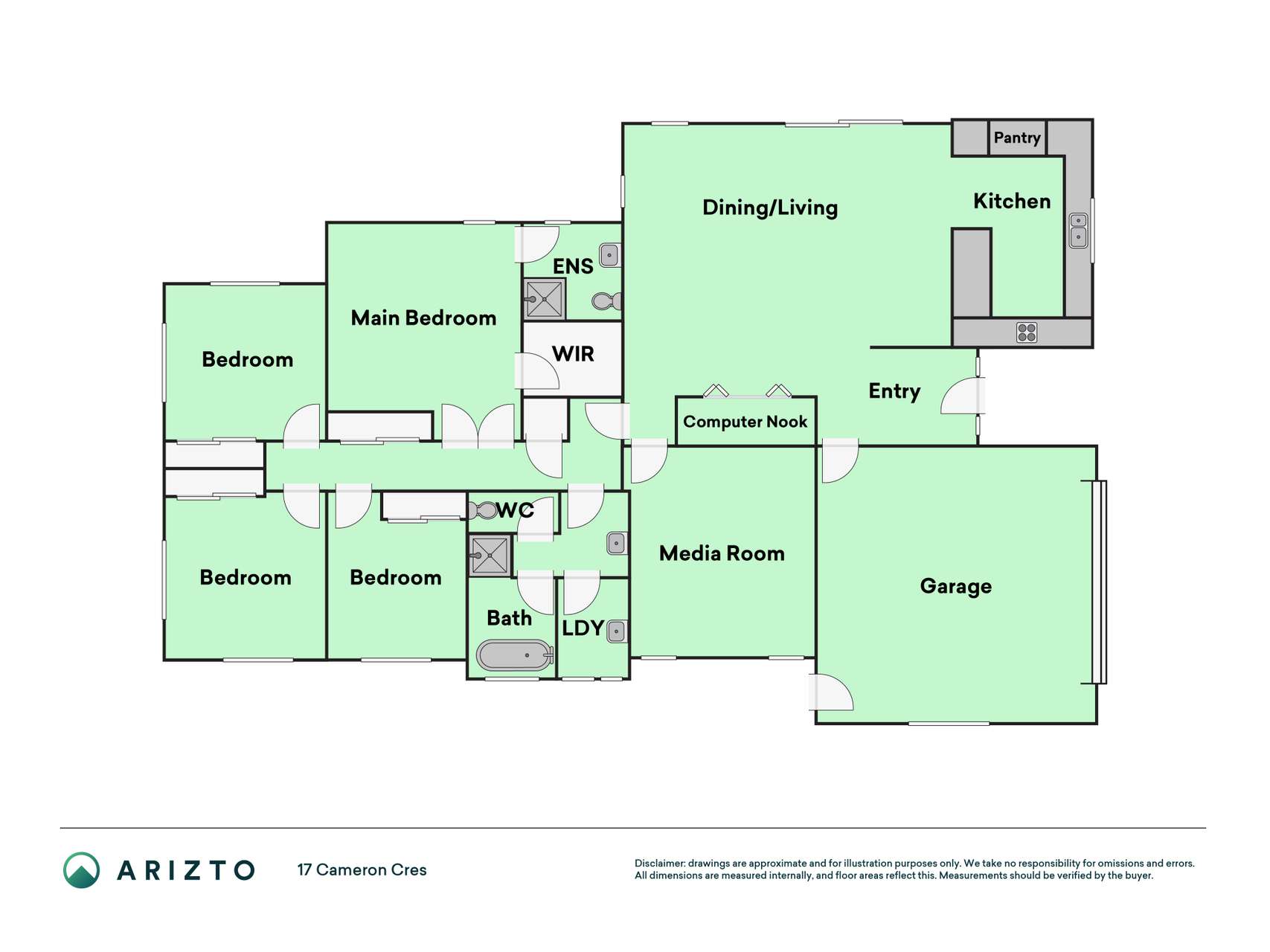 17 Cameron Crescent, Rolleston, Selwyn, 6房, 0浴, House