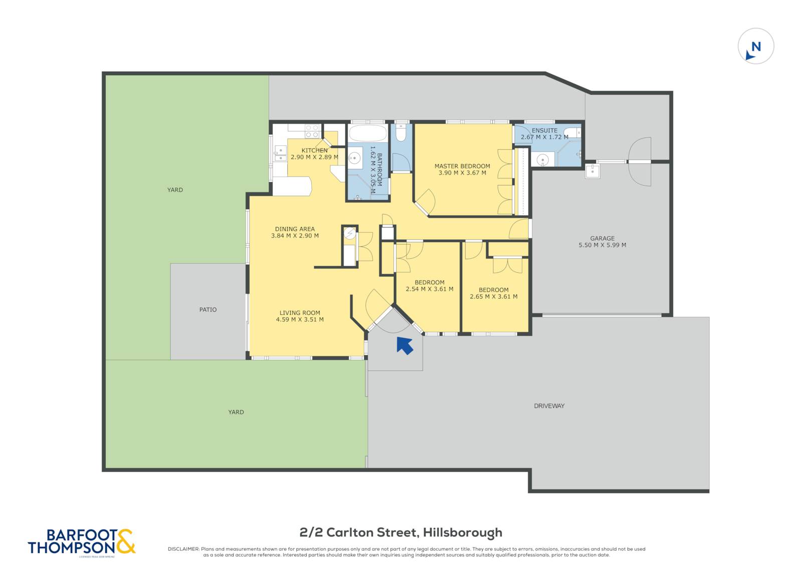 2/2 Carlton Street, Hillsborough, Auckland City, 3 રૂમ, 2 બાથરૂમ, House