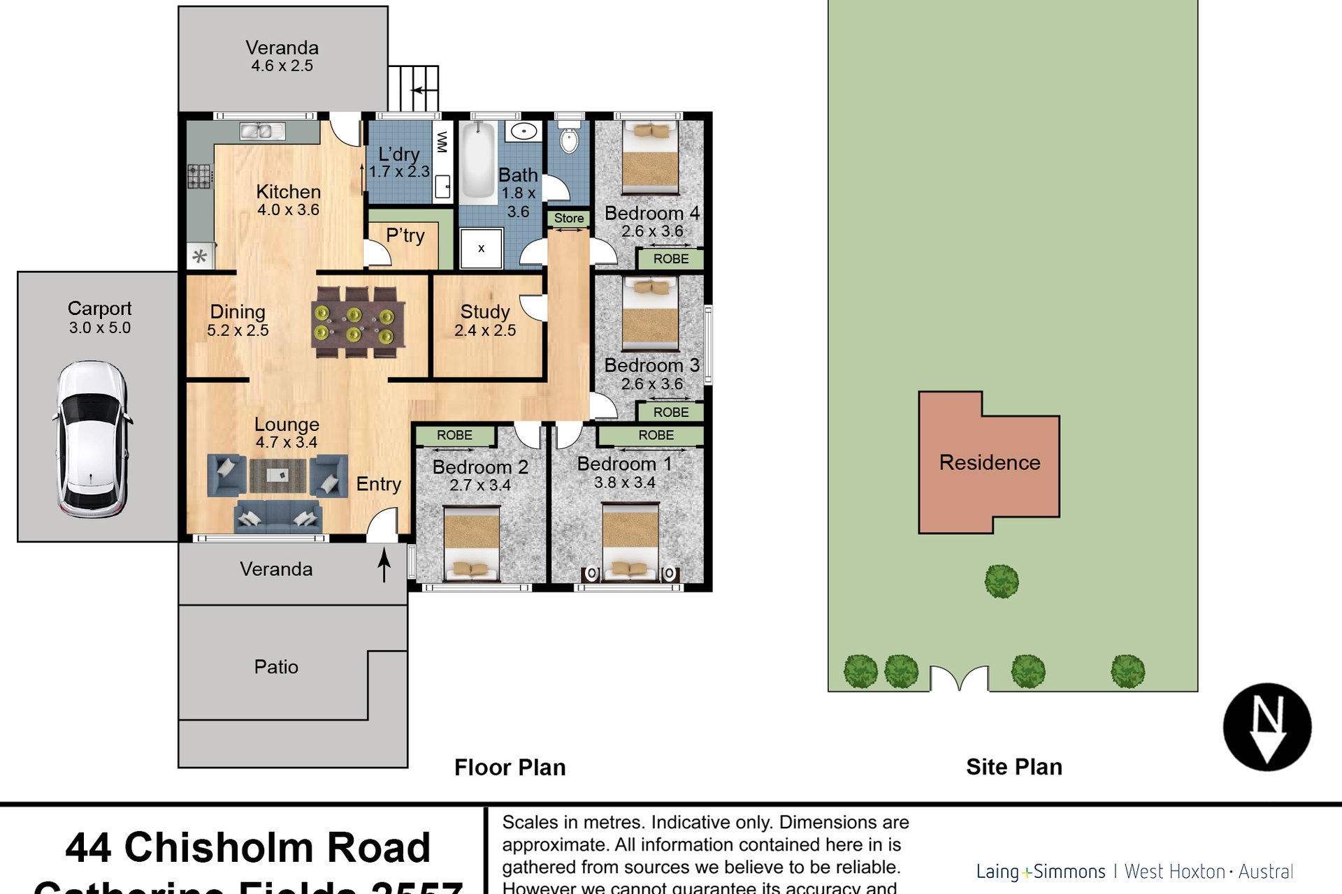 44 CHISHOLM RD, Catherine Field, Macarthur Region, 0 ห้องนอน, 0 ห้องน้ำ, Lifestyle Section