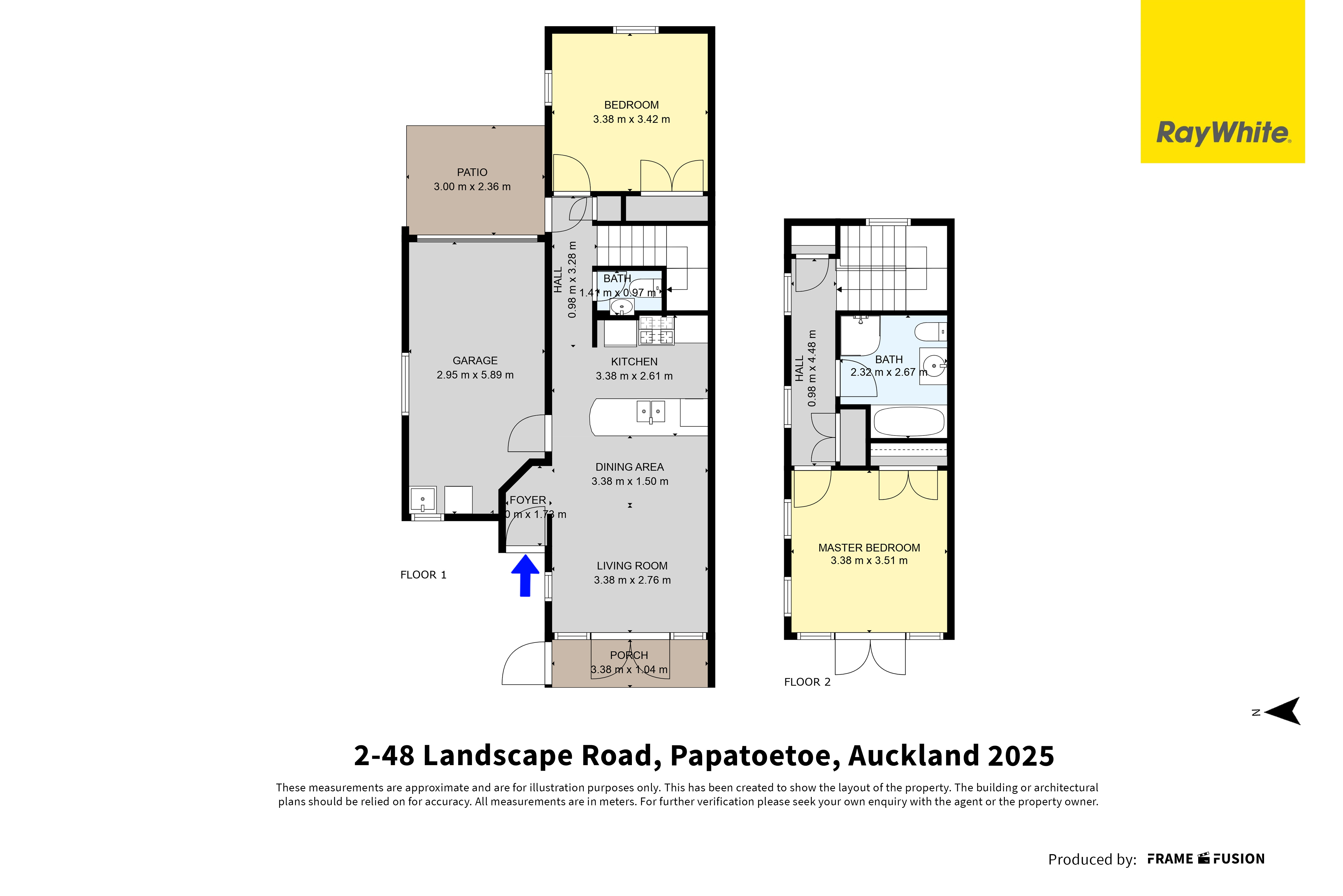 42/8 Landscape Road, Papatoetoe, Manukau City, 2房, 1浴, House