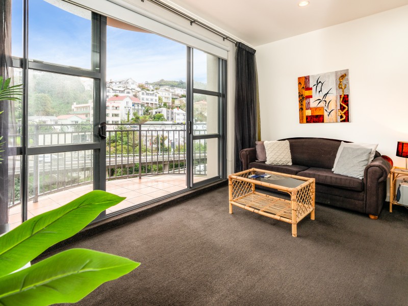 5o/154 The Terrace, Wellington Central, Wellington City, 1 ห้องนอน, 1 ห้องน้ำ