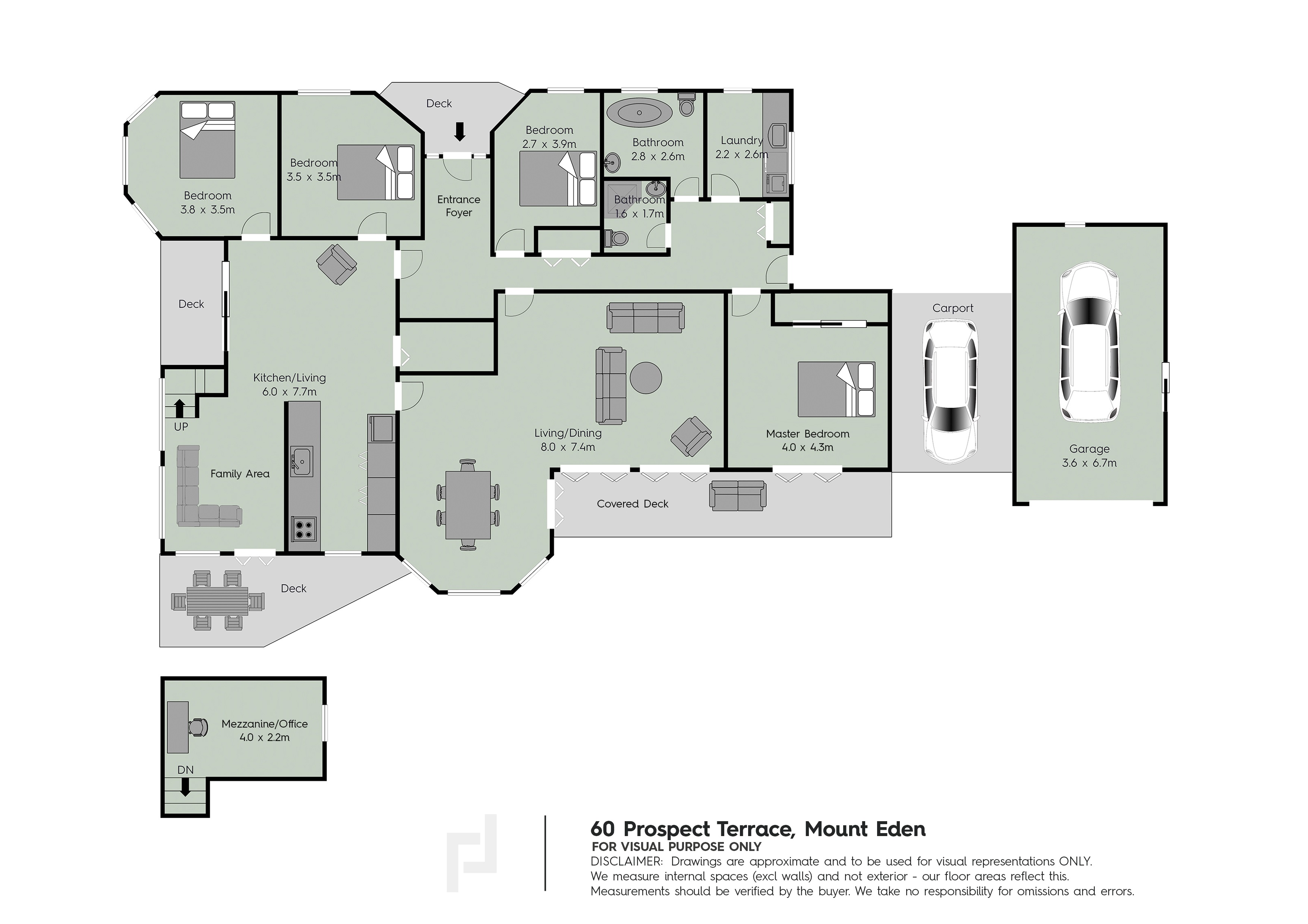 60 Prospect Terrace, Mount Eden, Auckland, 4房, 0浴, House