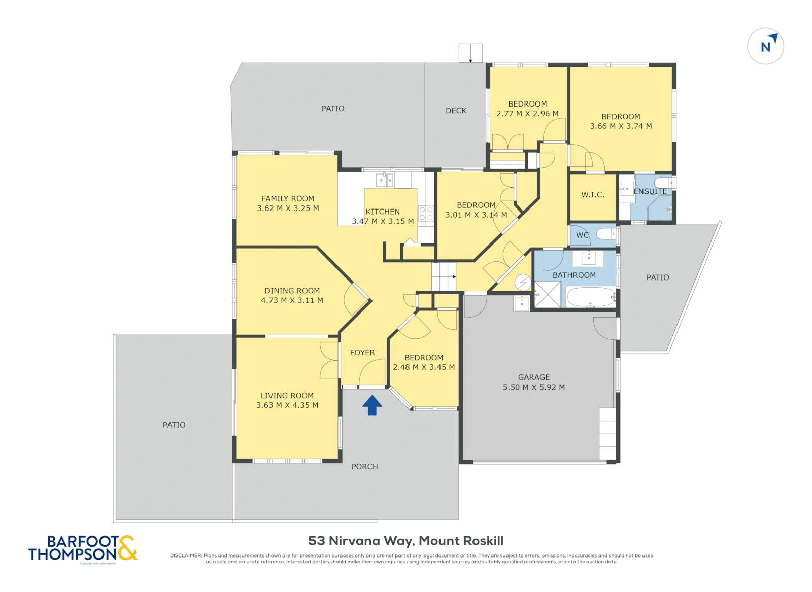53 Nirvana Way, Mount Roskill, Auckland City, 4 રૂમ, 2 બાથરૂમ, House