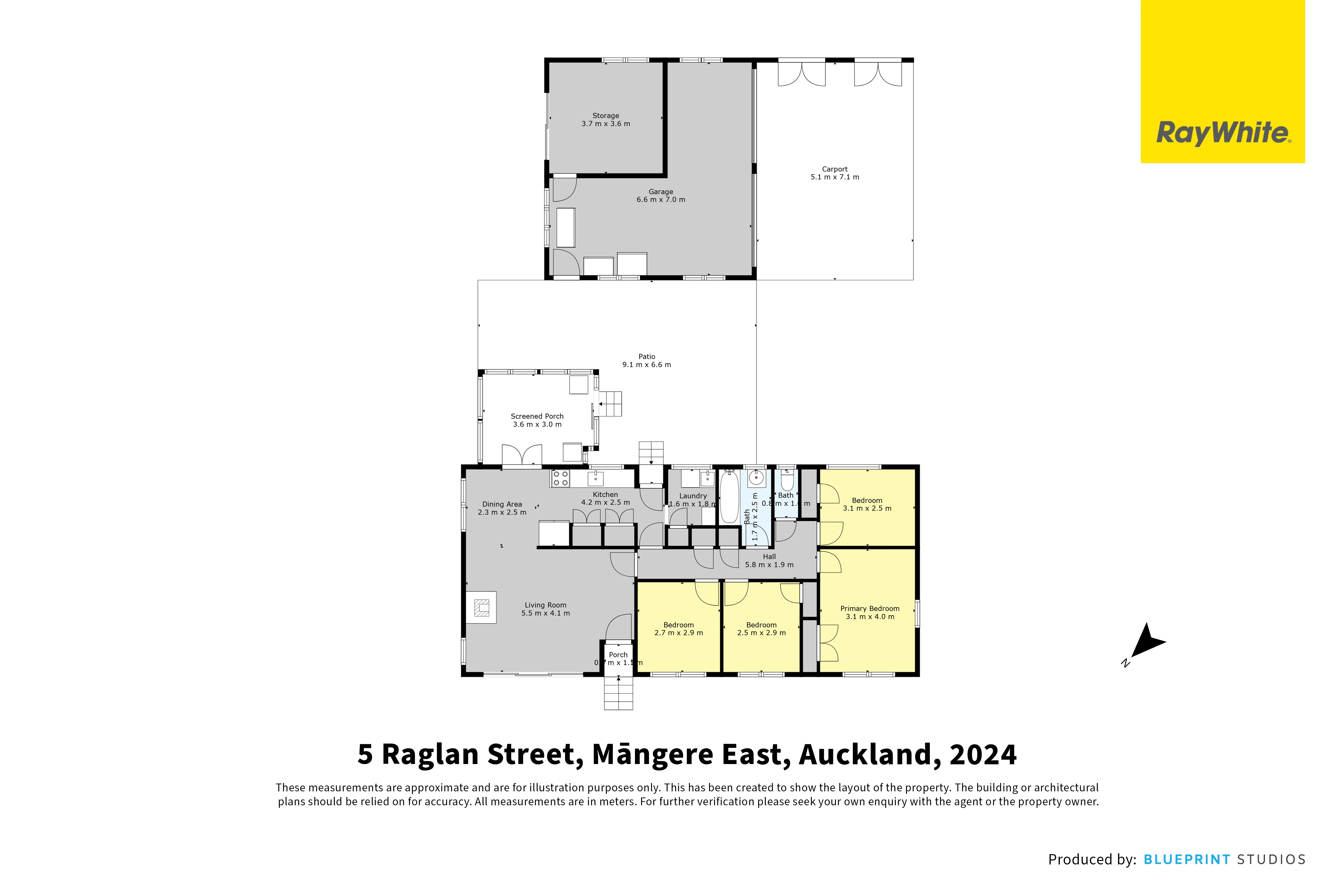 5 Raglan Street, Mangere East, Manukau City, 4 રૂમ, 1 બાથરૂમ, House