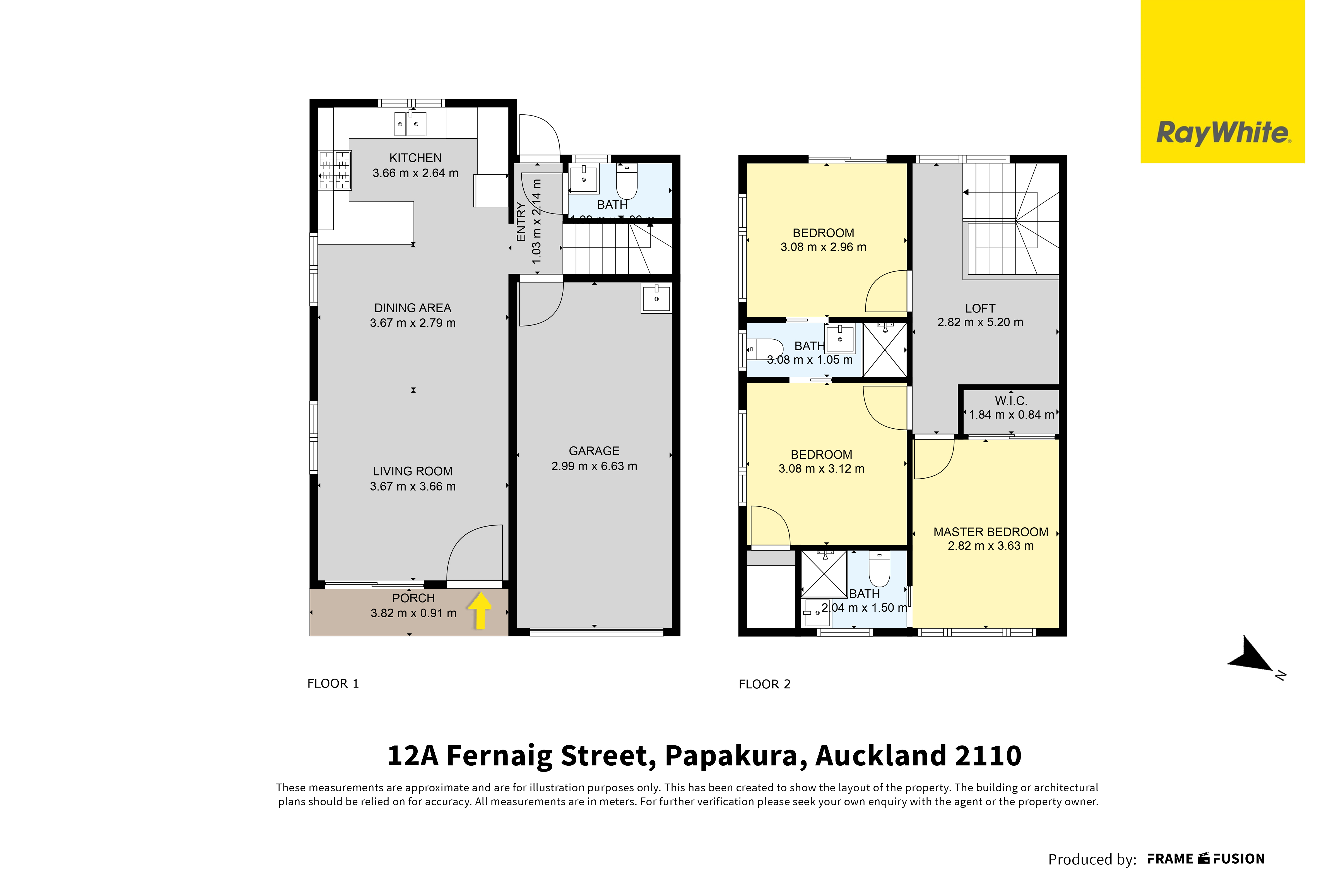 12a Fernaig Street, Papakura, Papakura, 3 Schlafzimmer, 2 Badezimmer, House