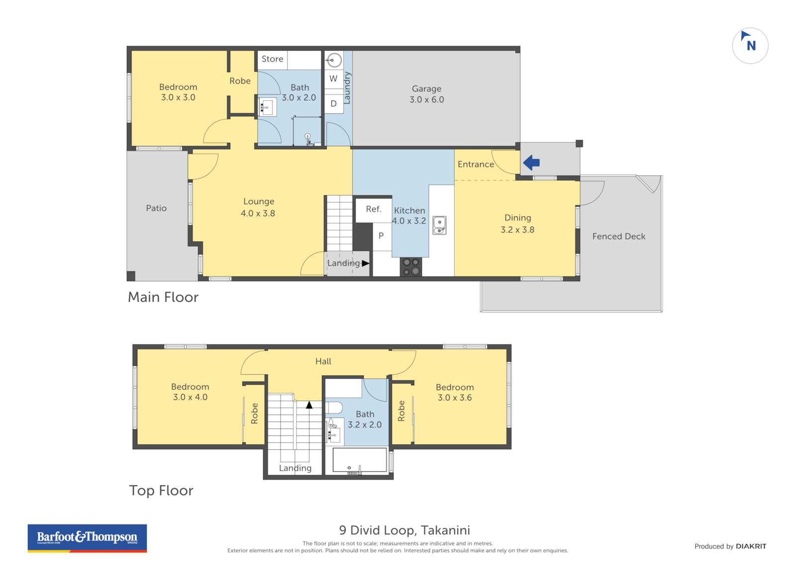 9 Divide Loop, Takanini, Papakura, 3 غرف, 2 حمامات, House
