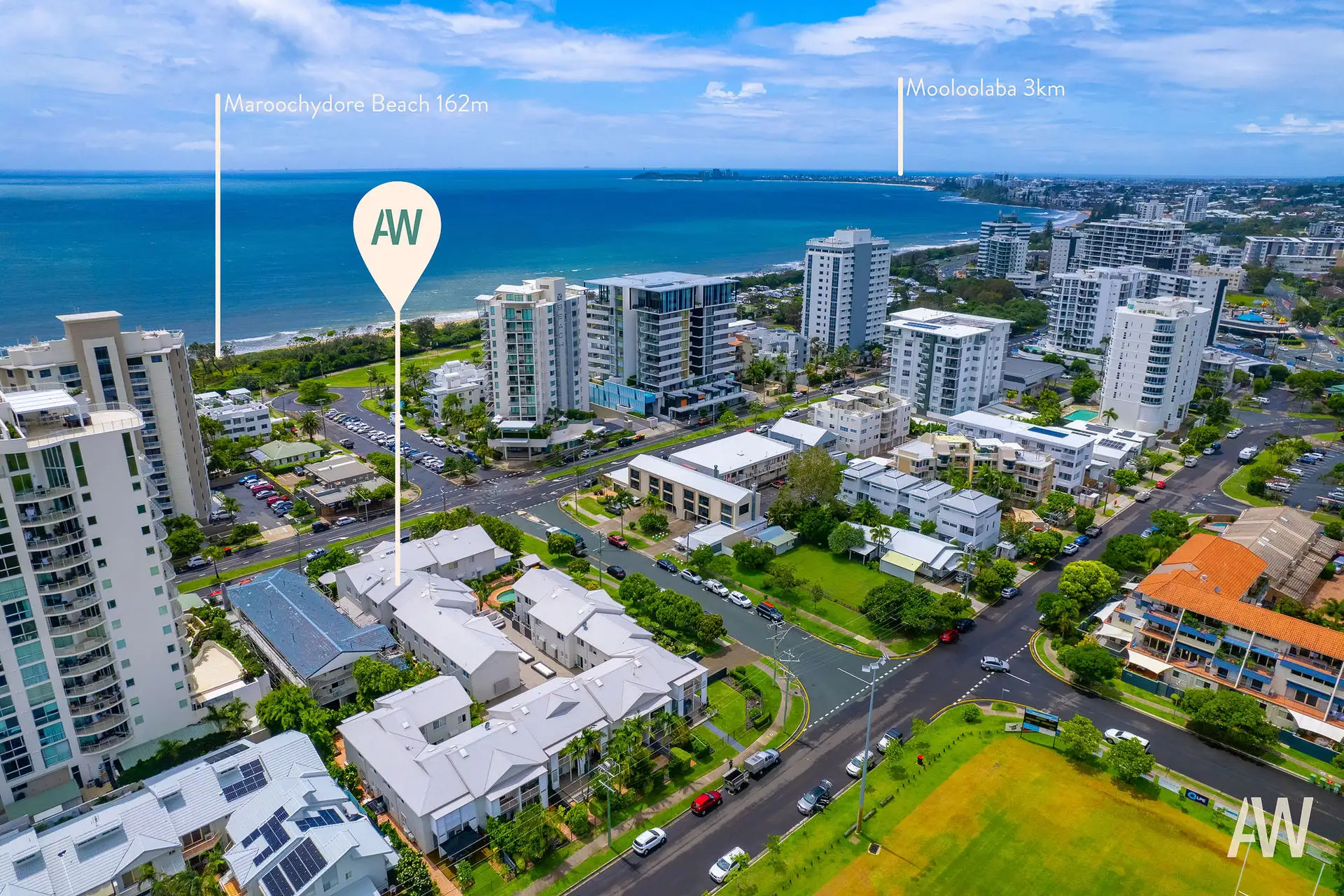 BRAIDWOOD UNIT 6 70-72 SIXTH AV, Maroochydore, Sunshine Coast, 0部屋, 0バスルーム, Townhouse