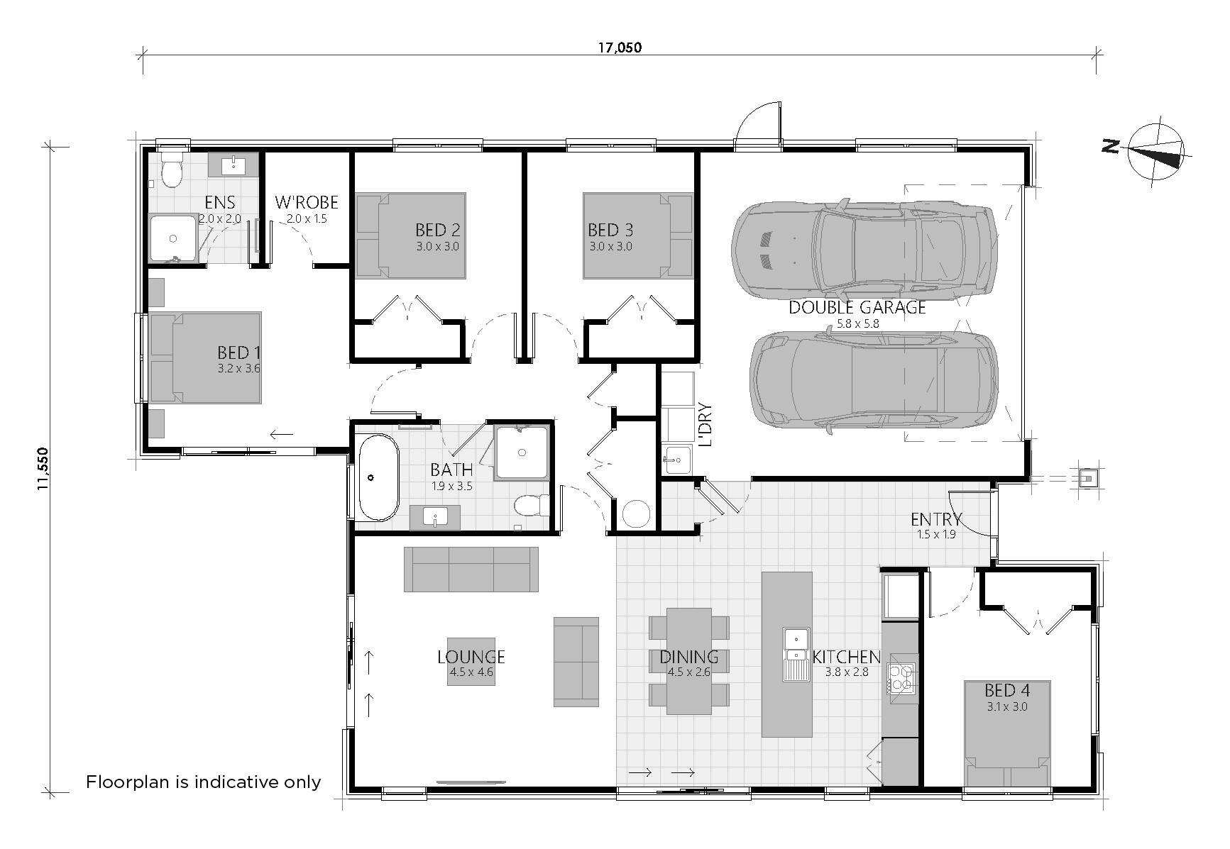 9 Makomako Crescent, Wharewaka, Taupo, 4房, 0浴, House