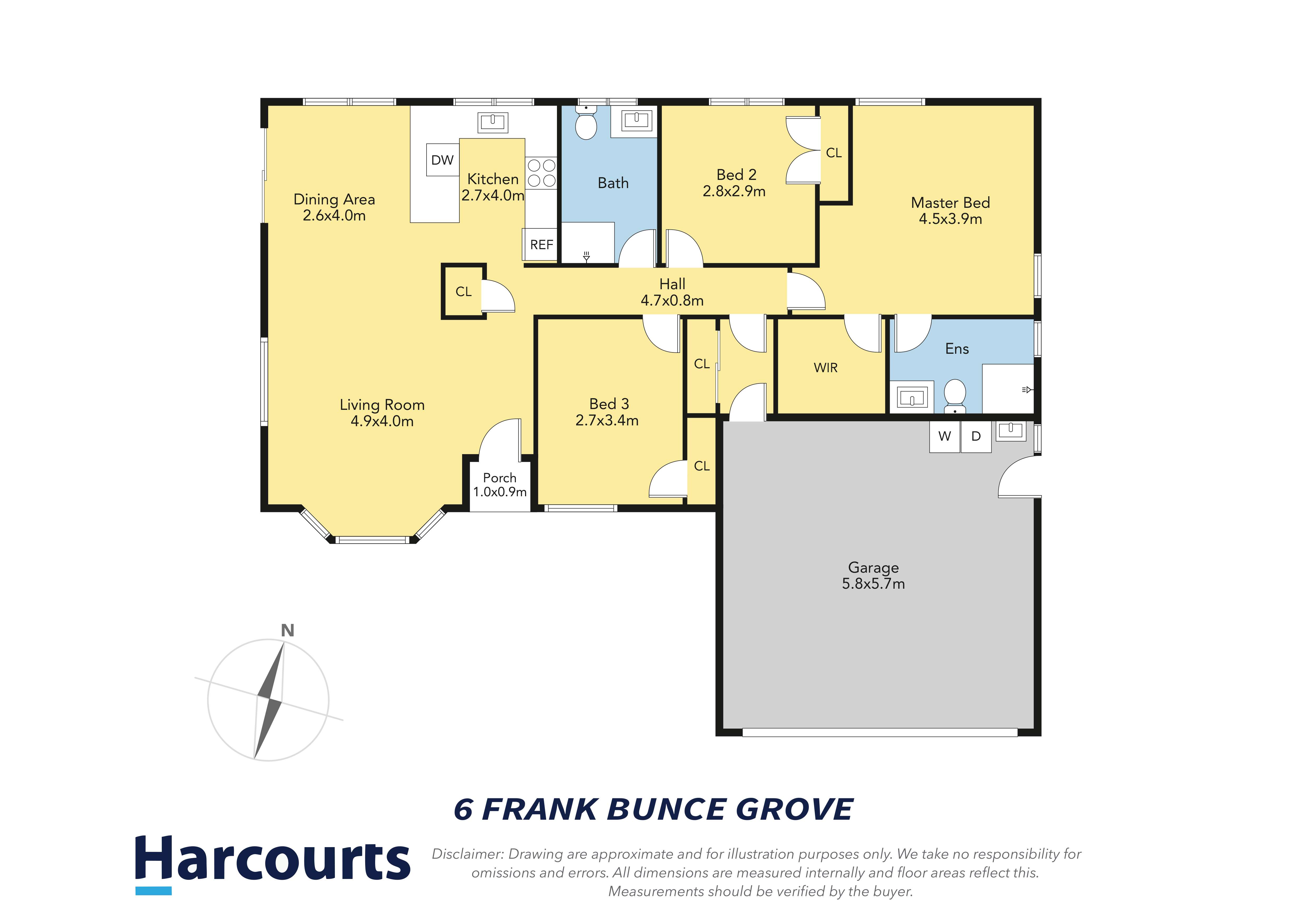 6 Frank Bunce Grove, Flat Bush, Manukau City, 3 ห้องนอน, 2 ห้องน้ำ, House
