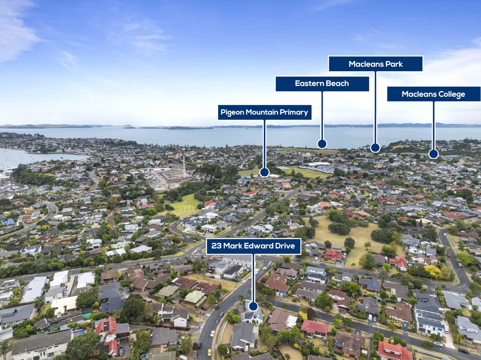 23 Mark Edward Drive, Half Moon Bay, Manukau City, 4 कमरे, 2 बाथरूम, House