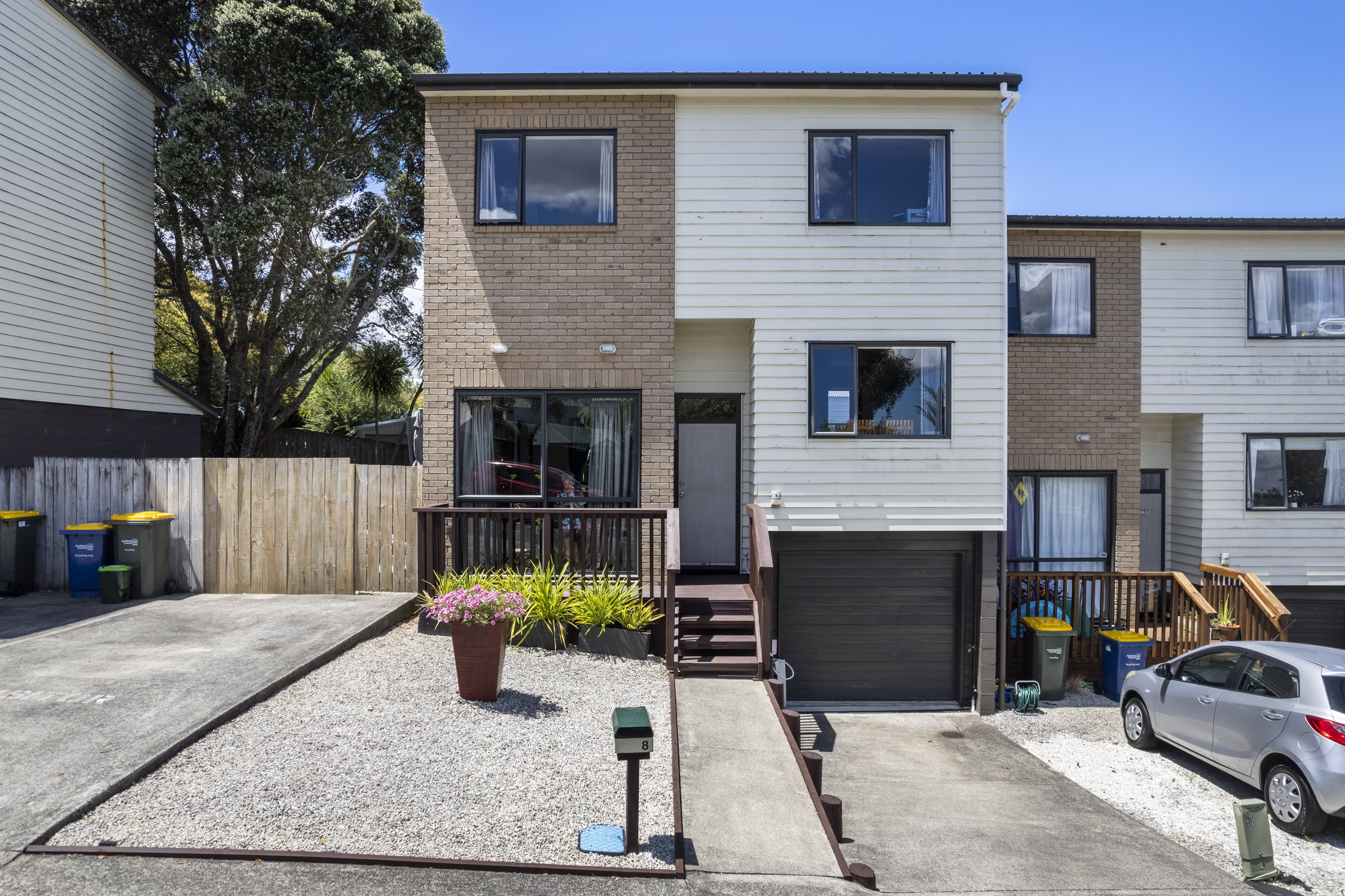 8/2 Swan Hill Drive, Glen Eden, Waitakere City, 3 ਕਮਰੇ, 1 ਬਾਥਰੂਮ, Townhouse